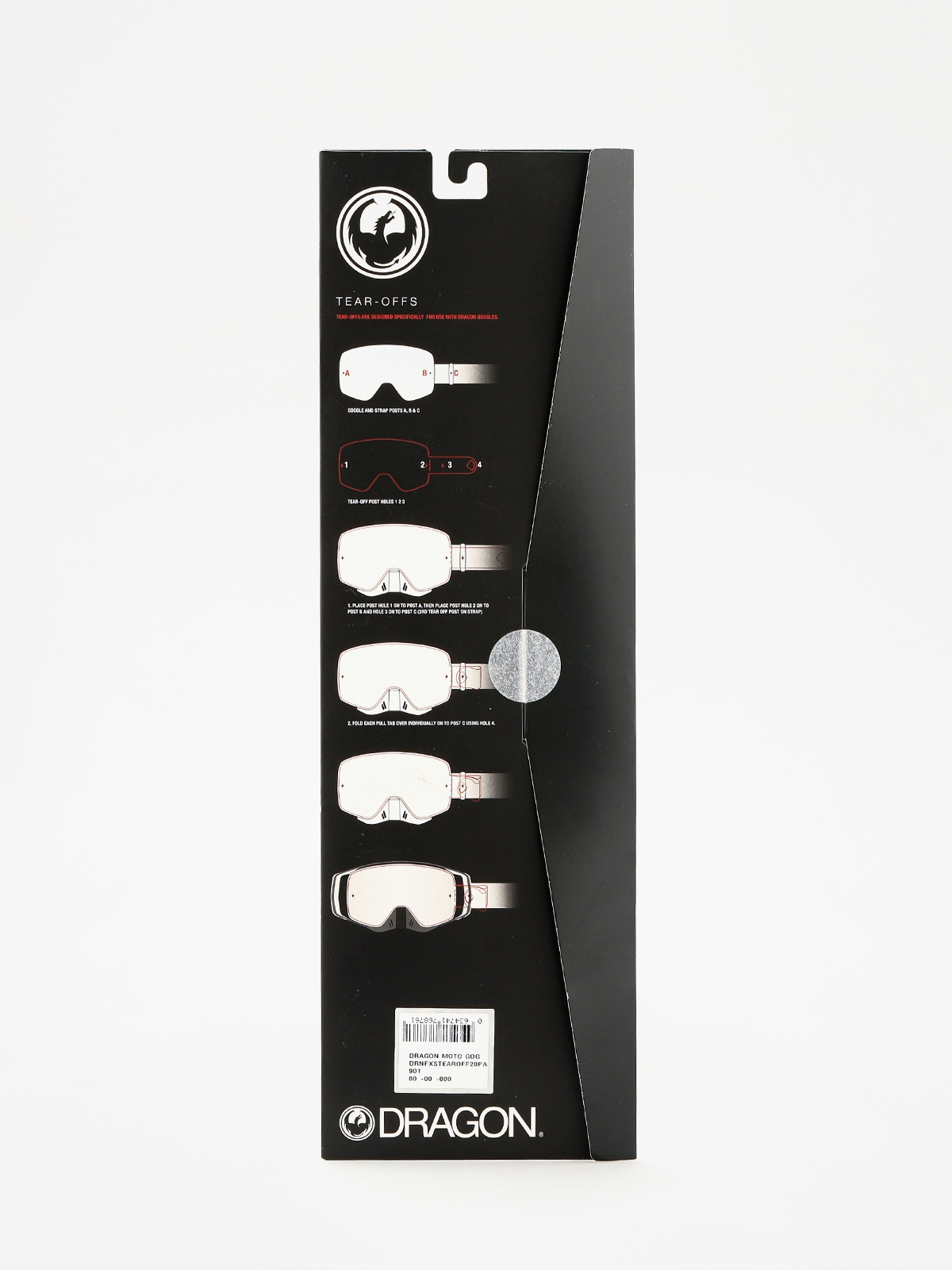 Лінза для окулярів Dragon Zrywki  NFXs (tear off 20 pack clear)