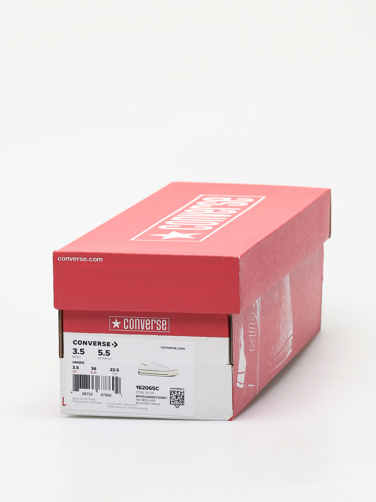 Кеди Converse Chuck 70 Ox (white/garnet/egret)