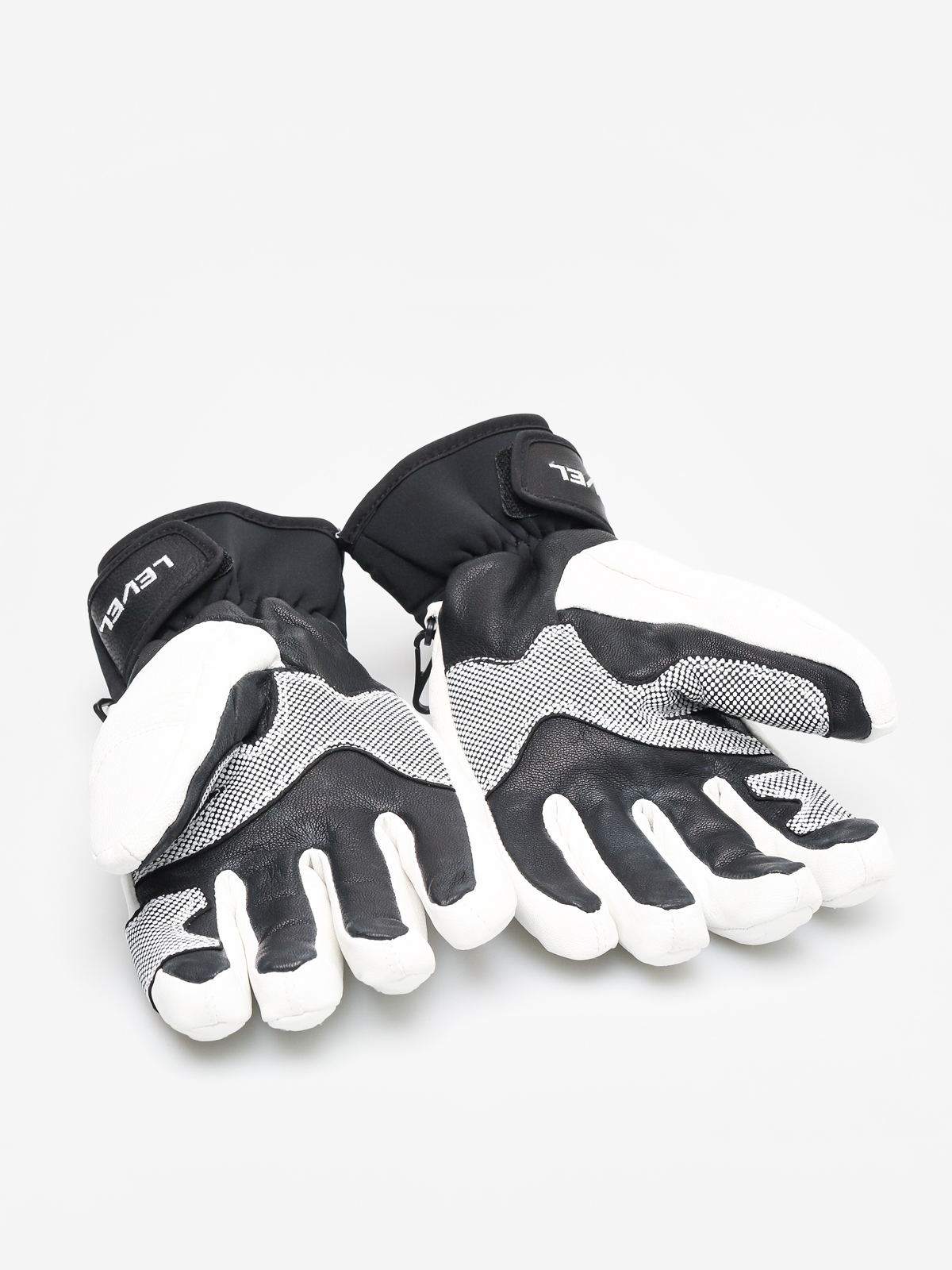 Рукавиці Level Race (black white)