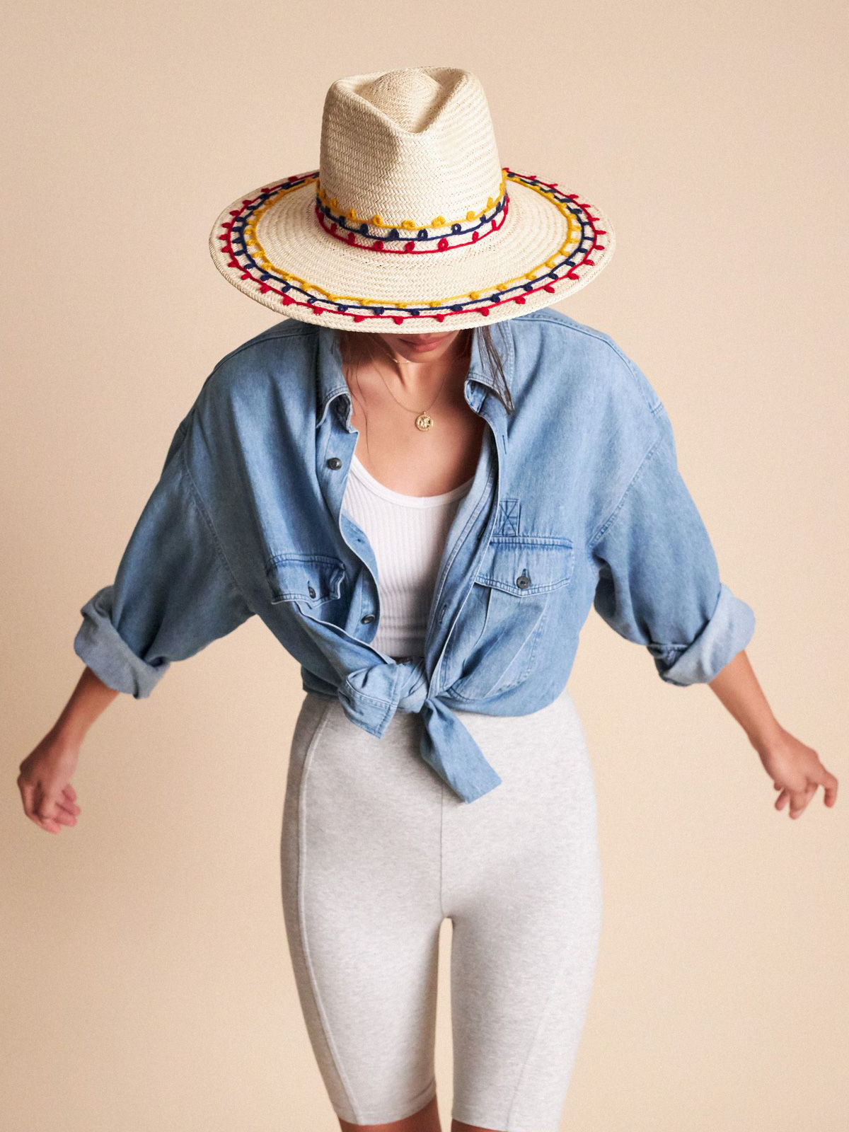 Капелюх Brixton Joanna Emb Hat Wmn (tan mix)