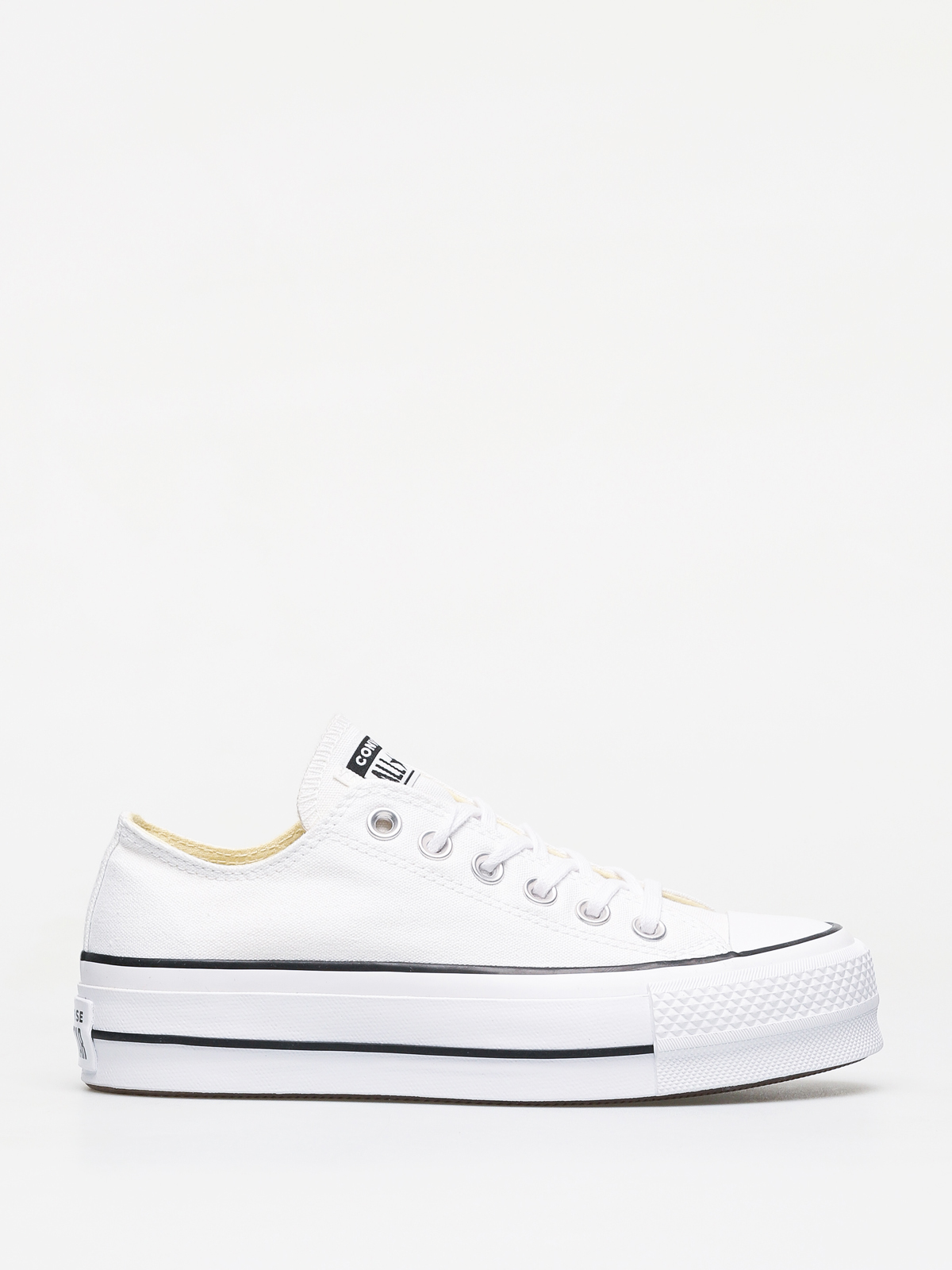 u041au0435u0434u0438 Converse Chuck Taylor All Star Lift Ox Wmn (white/black/white)