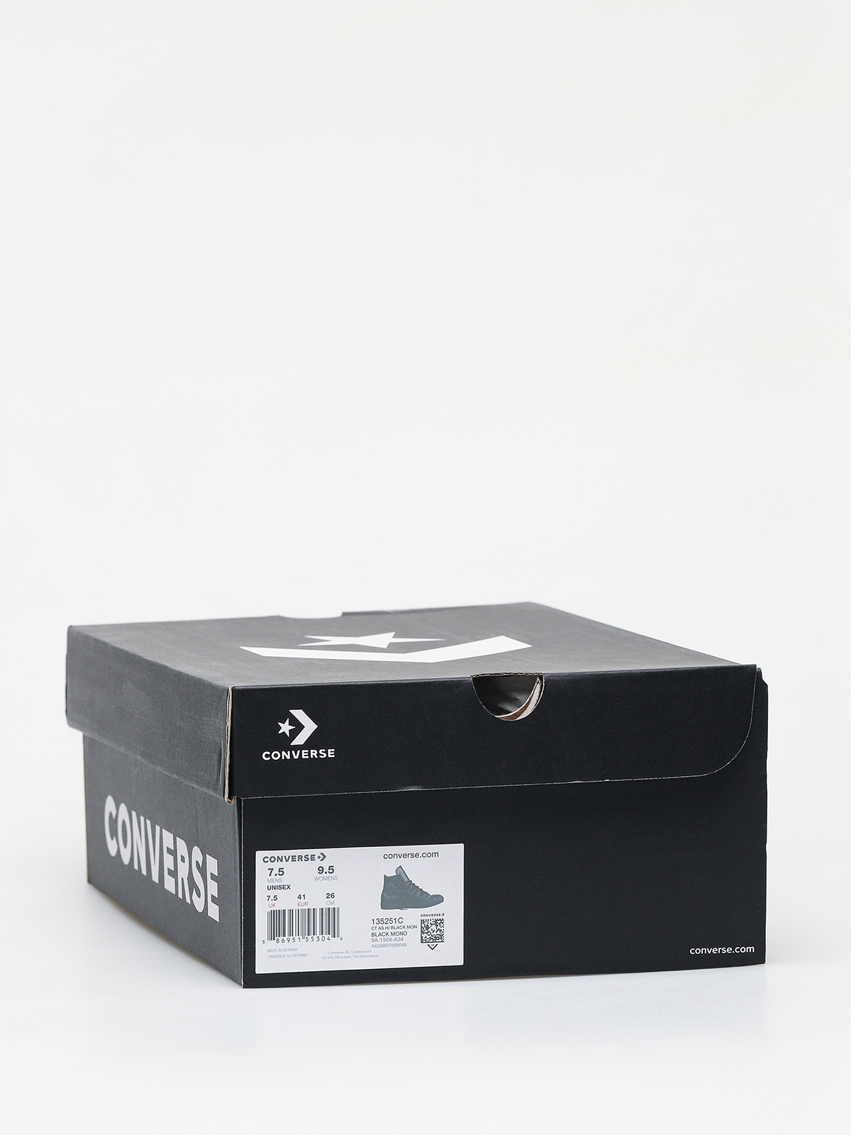 Кеди Converse Chuck Taylor All Star Hi (black monochro)