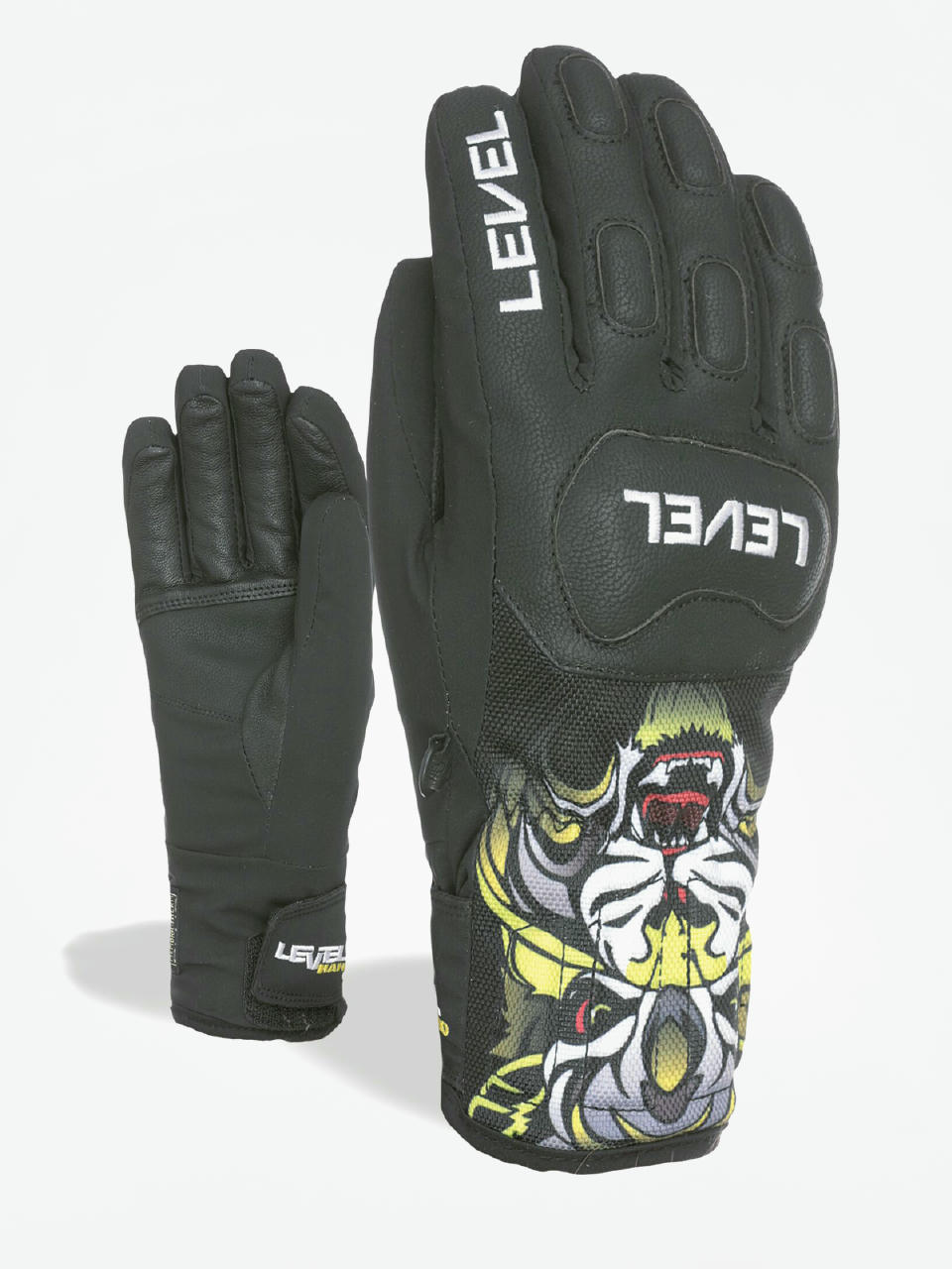 Рукавиці Level Race Jr (pk black)