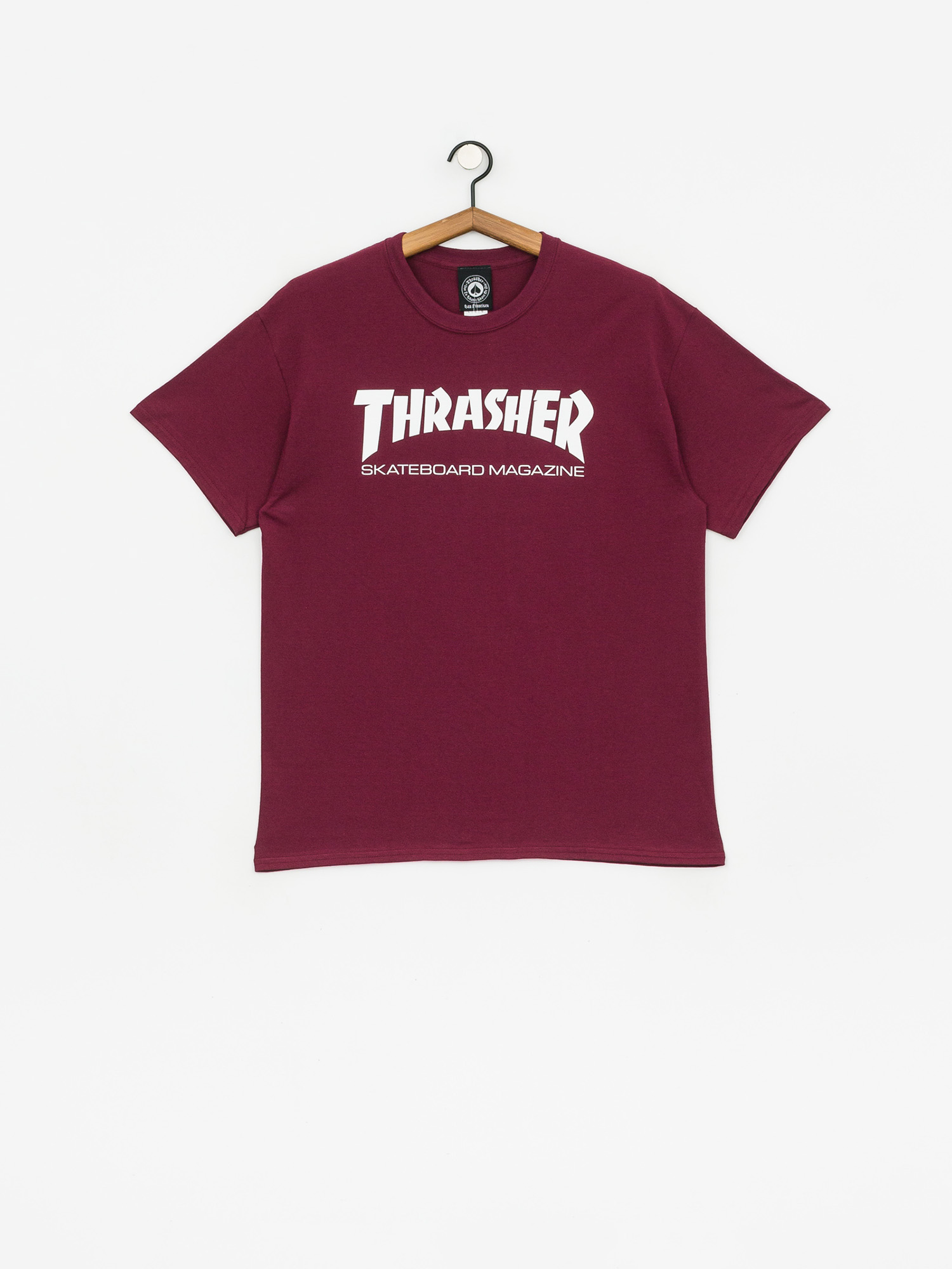 Футболка Thrasher Skate Mag (maroon)