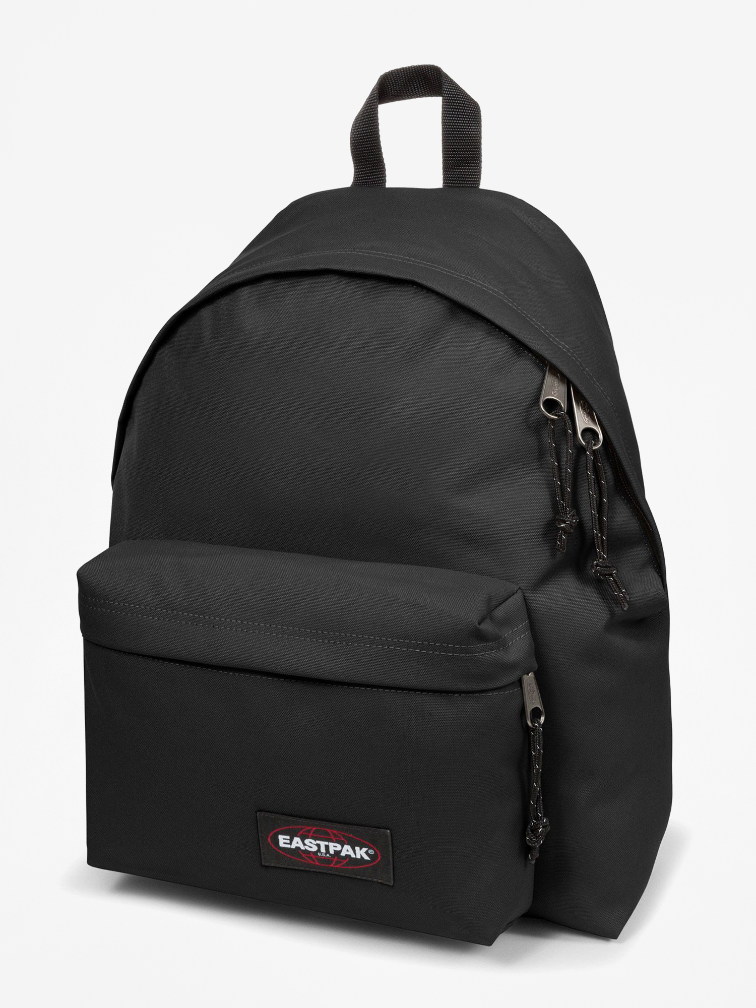 80s USA製 EASTPAK レザー ウエストポーチ リュック ブラック Рюкзак Eastpak Padded Pak'r - чорний (black)