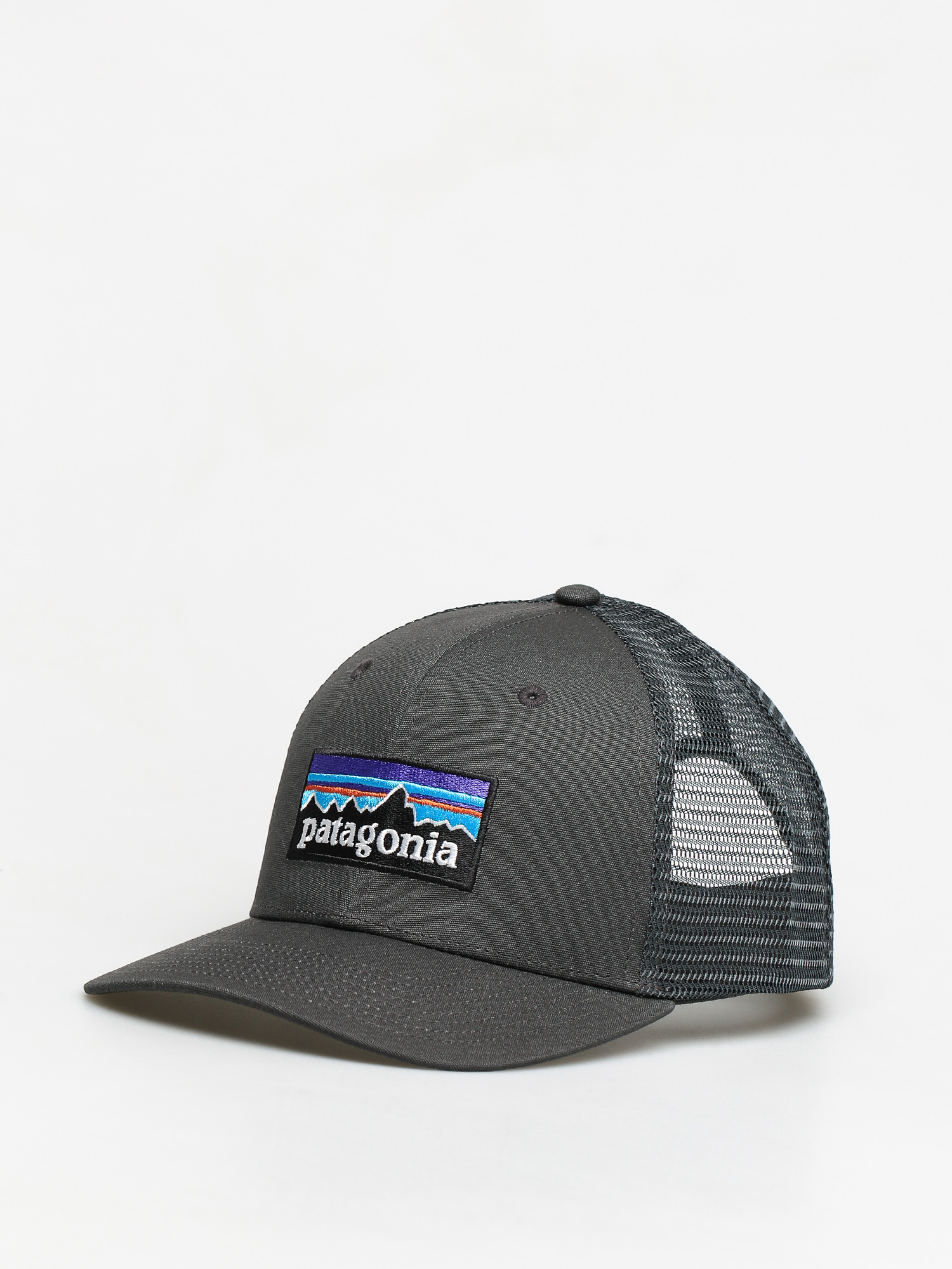 Кепка Patagonia P6 Logo Trucker ZD (forge grey)