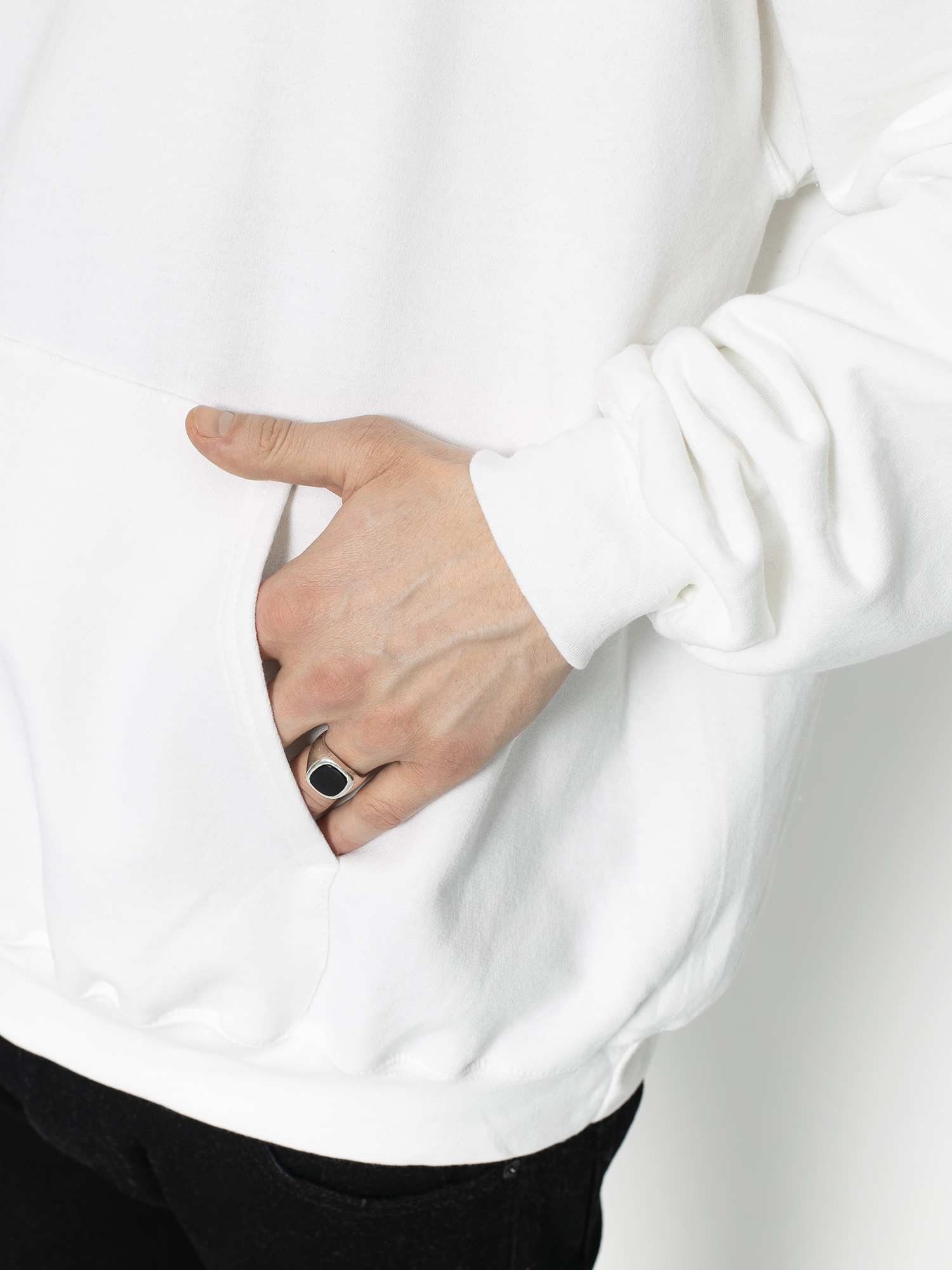 Худі Thrasher Flame HD (white)