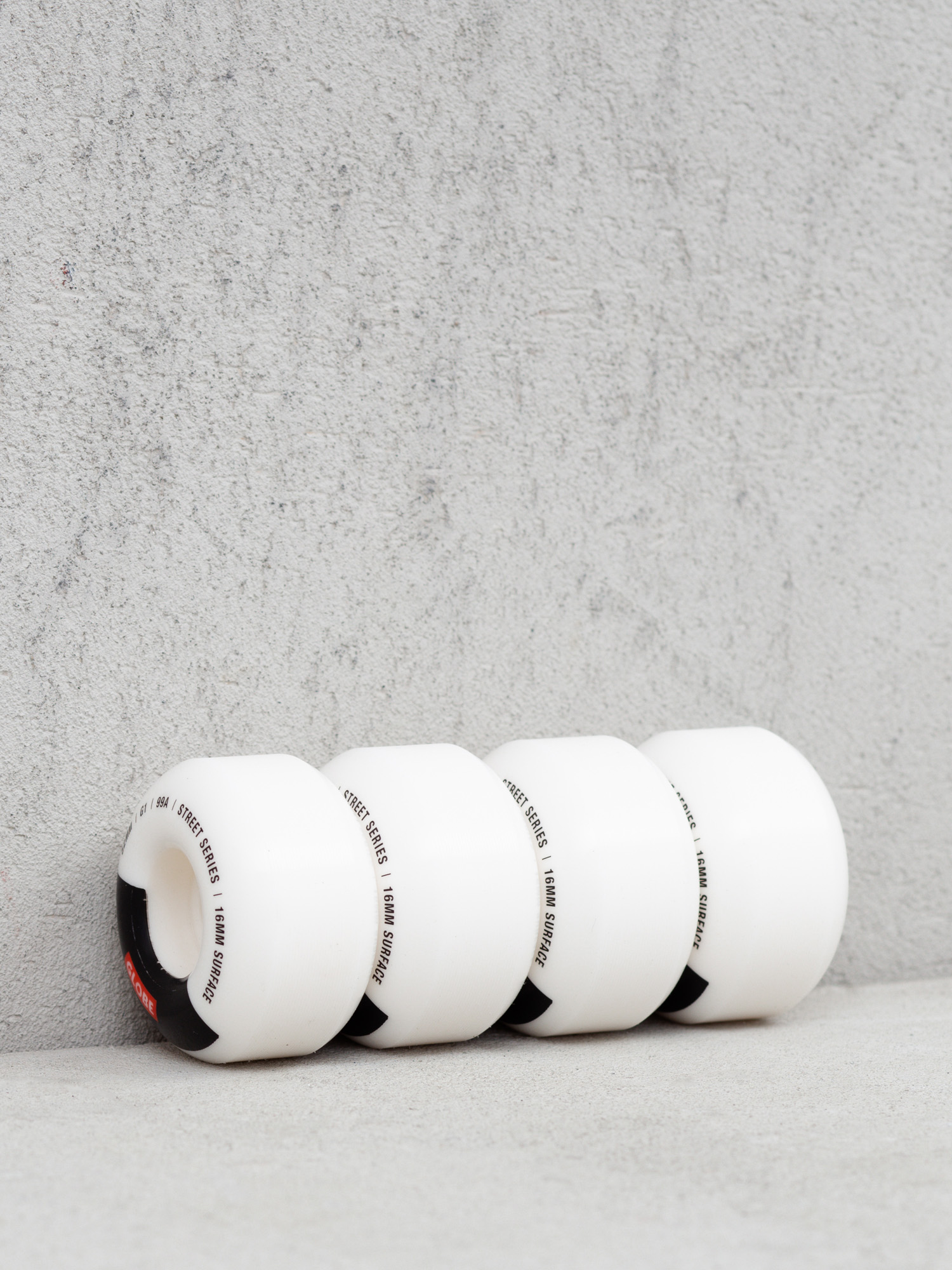 Колеса Globe G1 (white/black/bar)