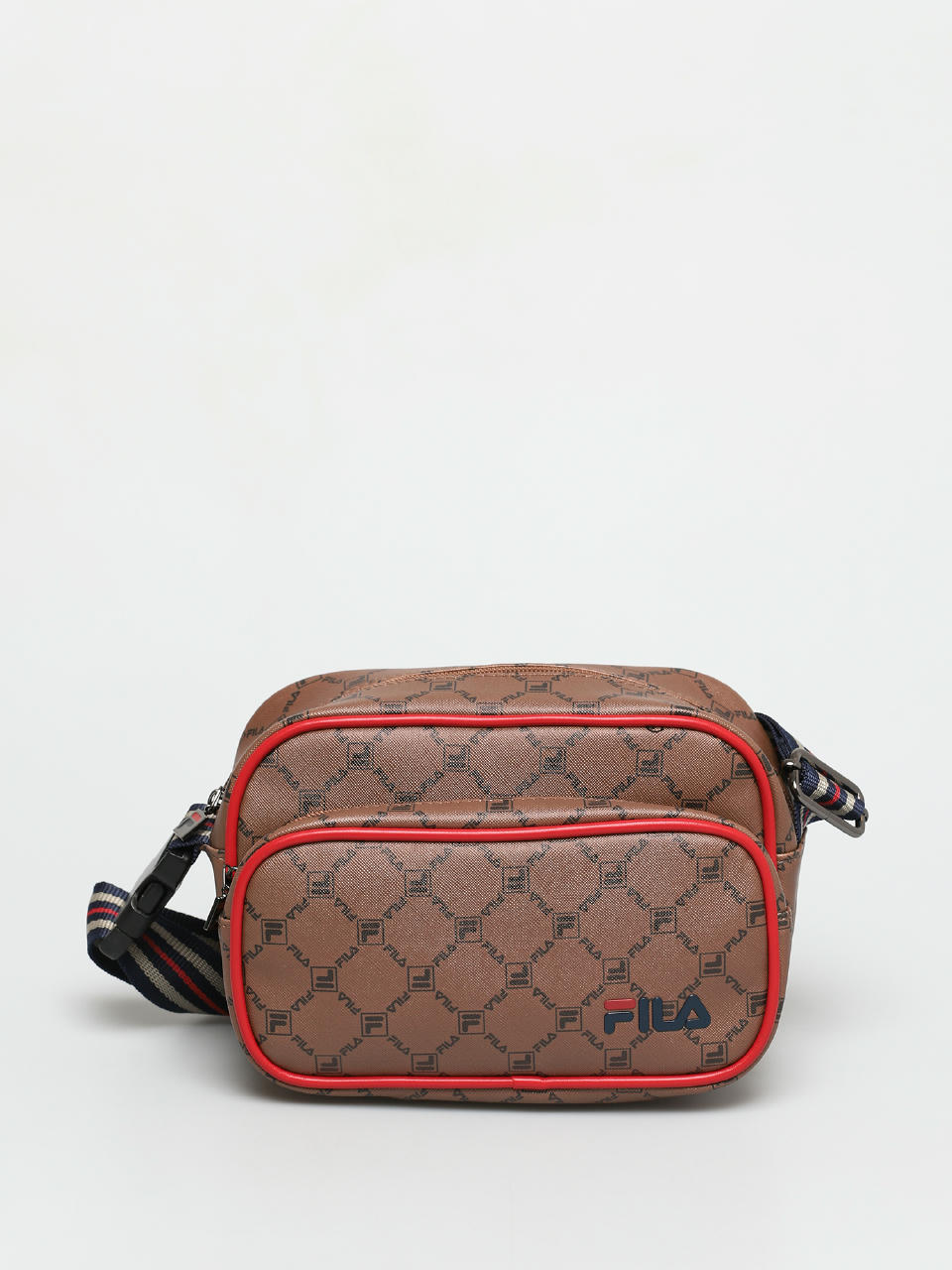 Сумка через плече Fila Torba Shoulder Bag New Twist (allover thrush coffee bean)