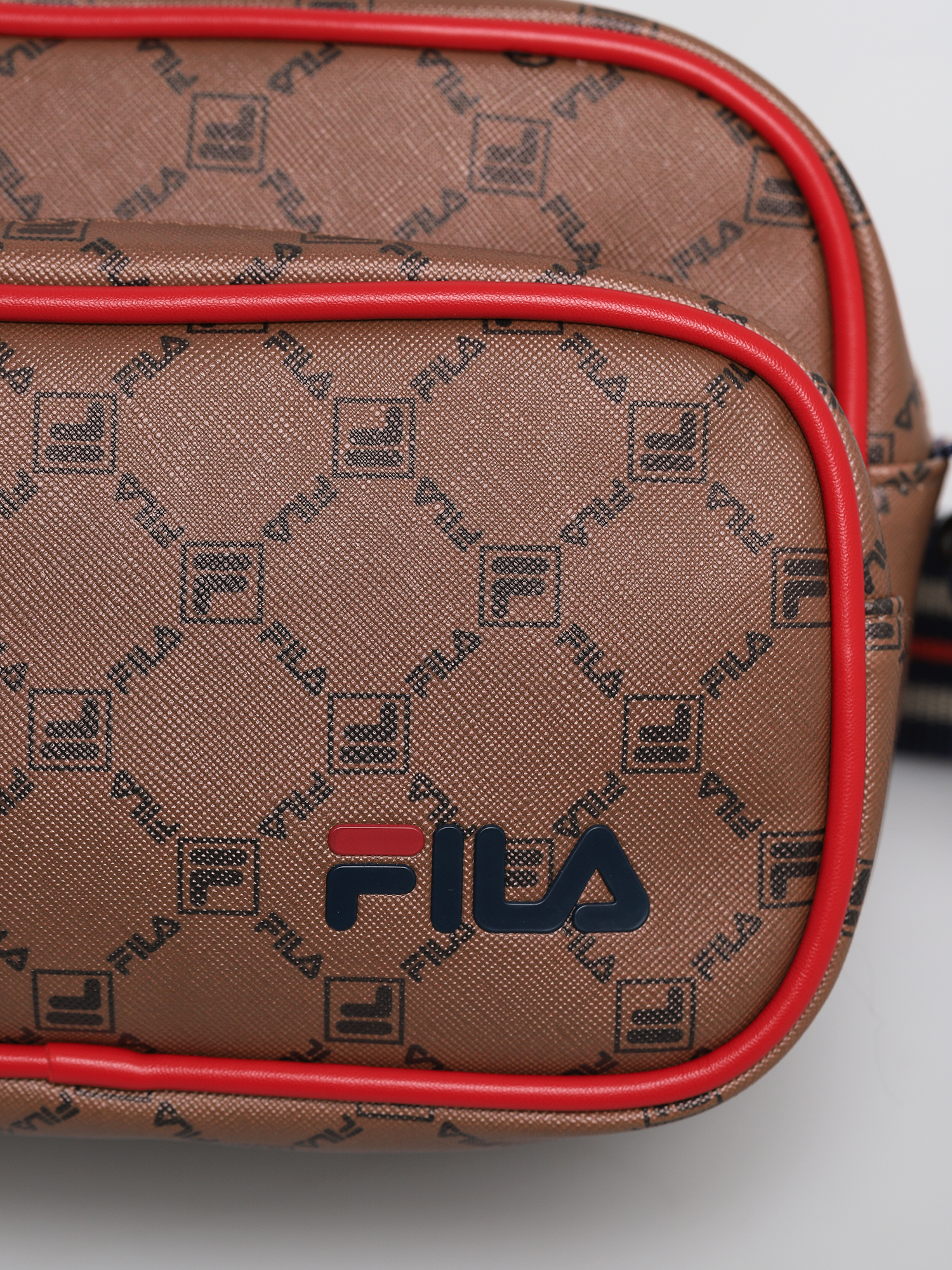 Сумка через плече Fila Torba Shoulder Bag New Twist (allover thrush coffee bean)