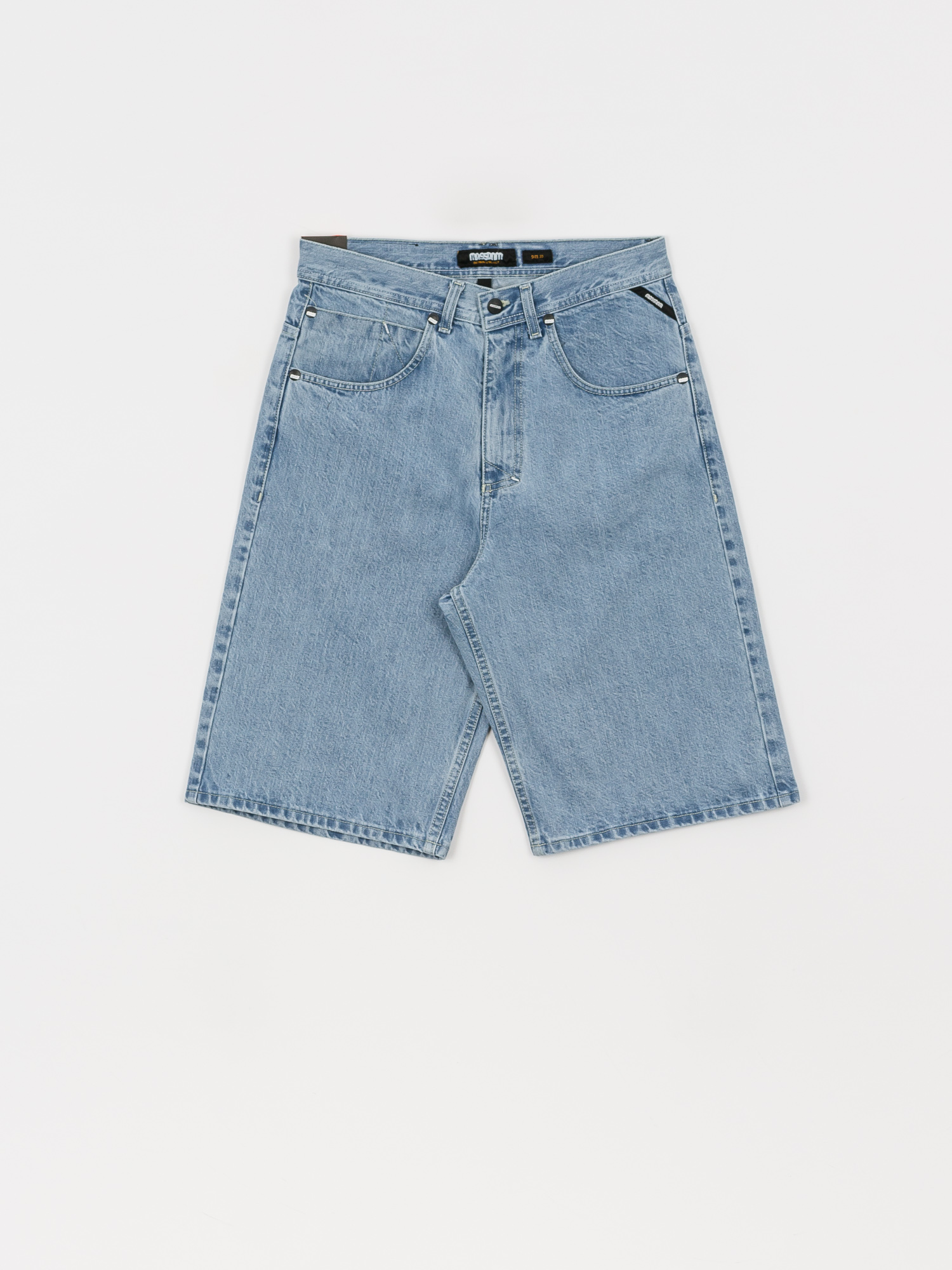 Шорти MassDnm Slang Jeans (light blue)