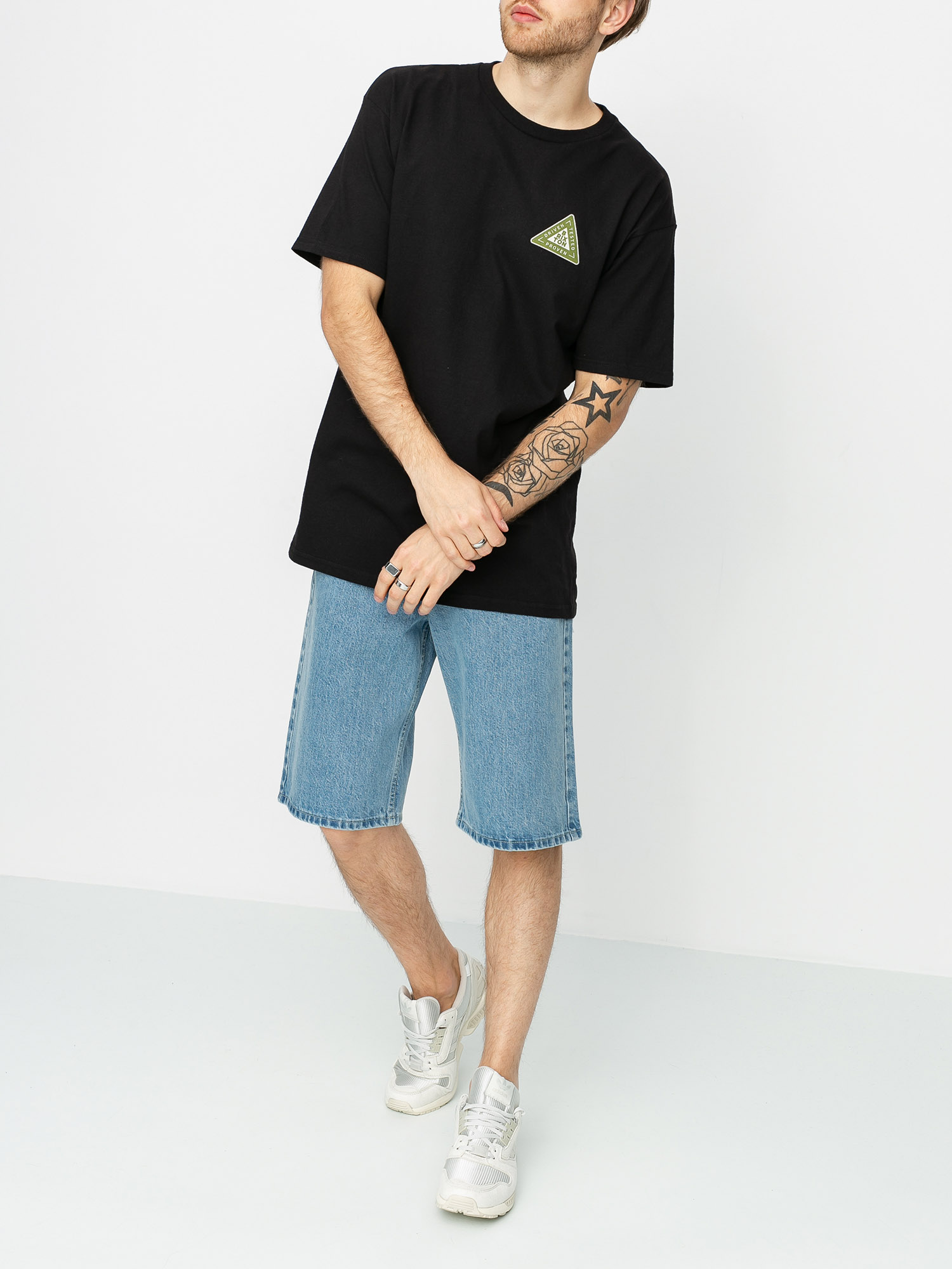 Шорти MassDnm Slang Jeans (light blue)