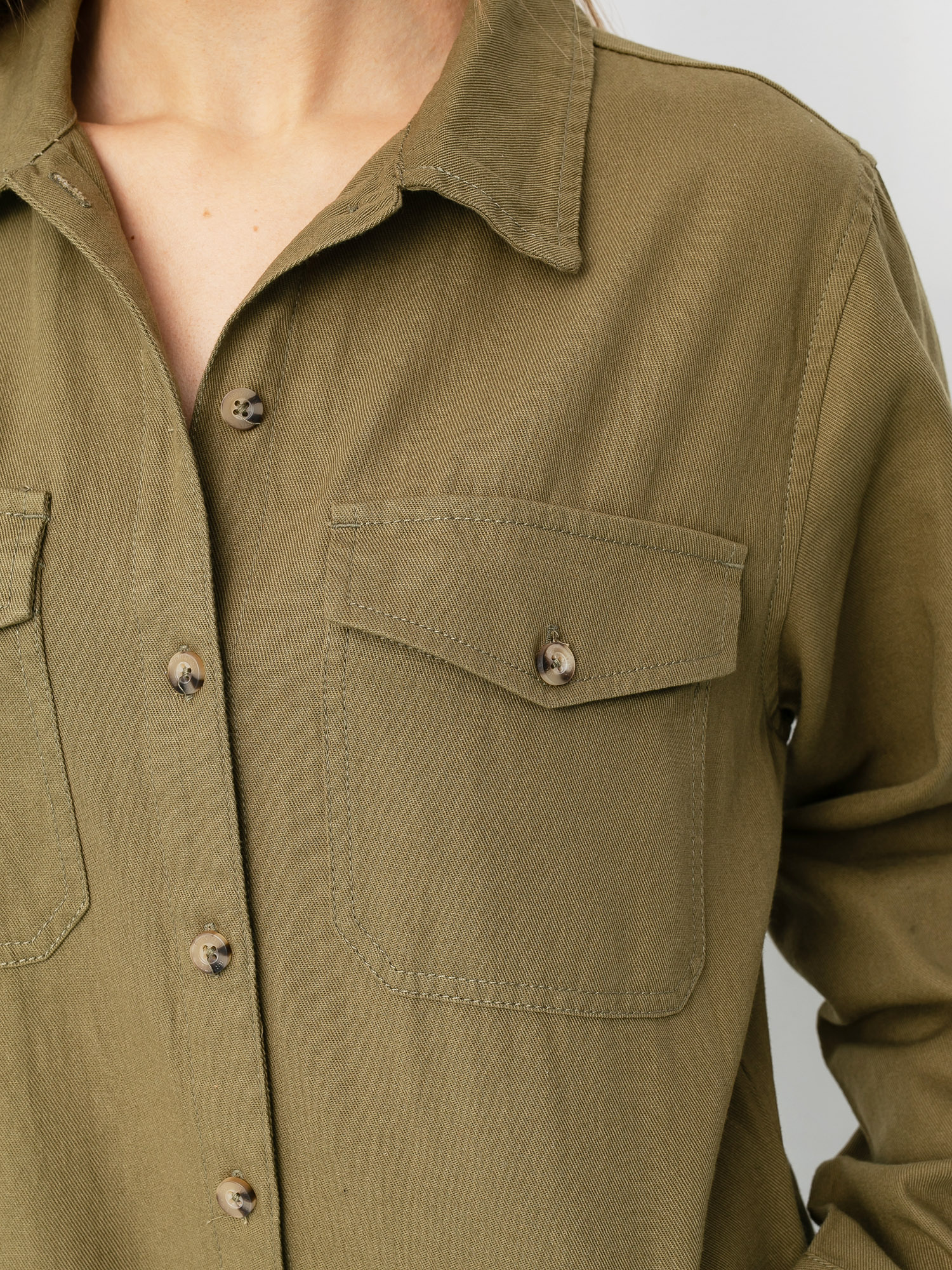 Жіночий  Комбінезон Brixton Melbourne Crop Coverall (washed olive)