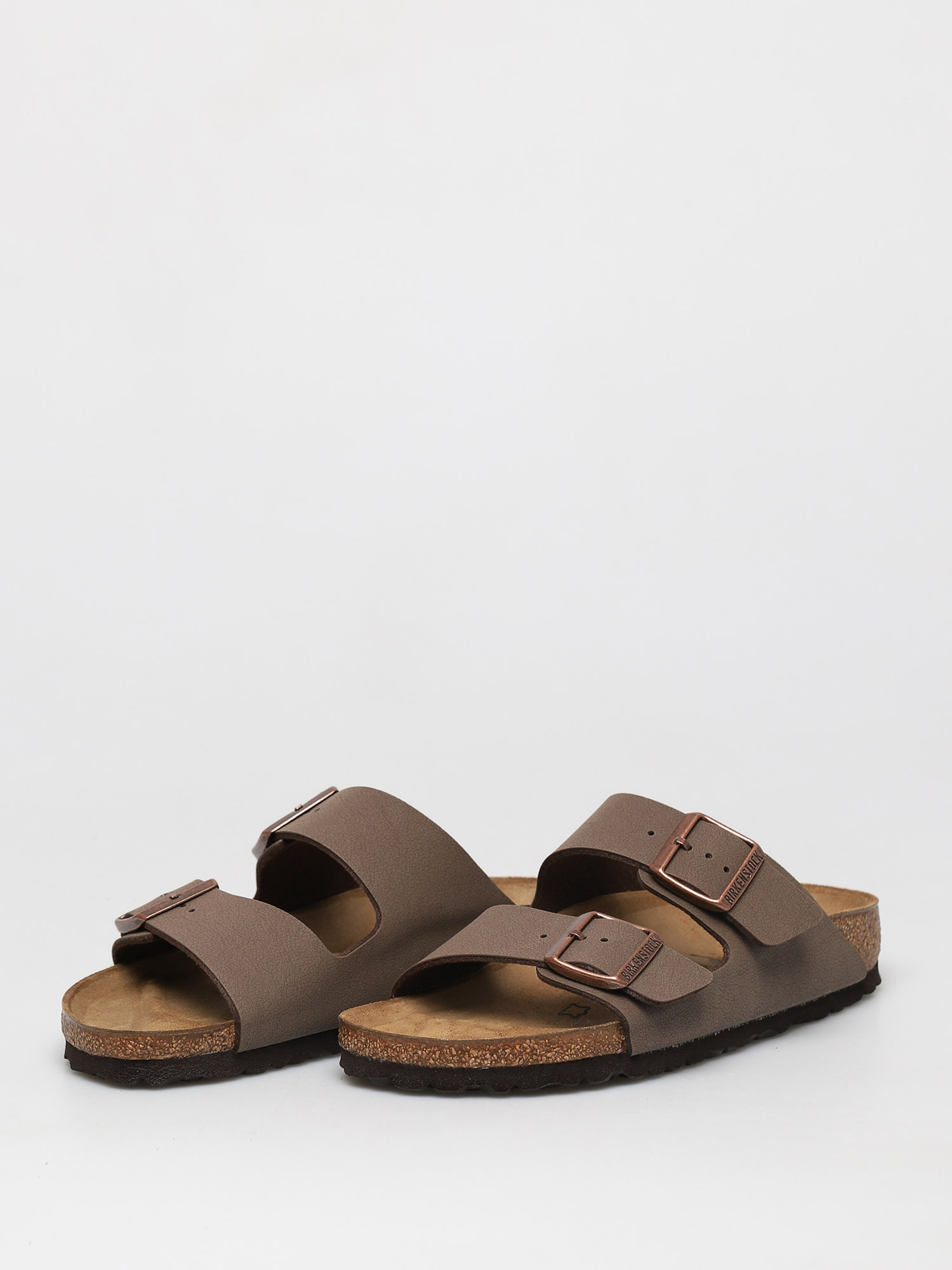 Сандалі Birkenstock Arizona Narrow - коричневий (nubuck mocha)