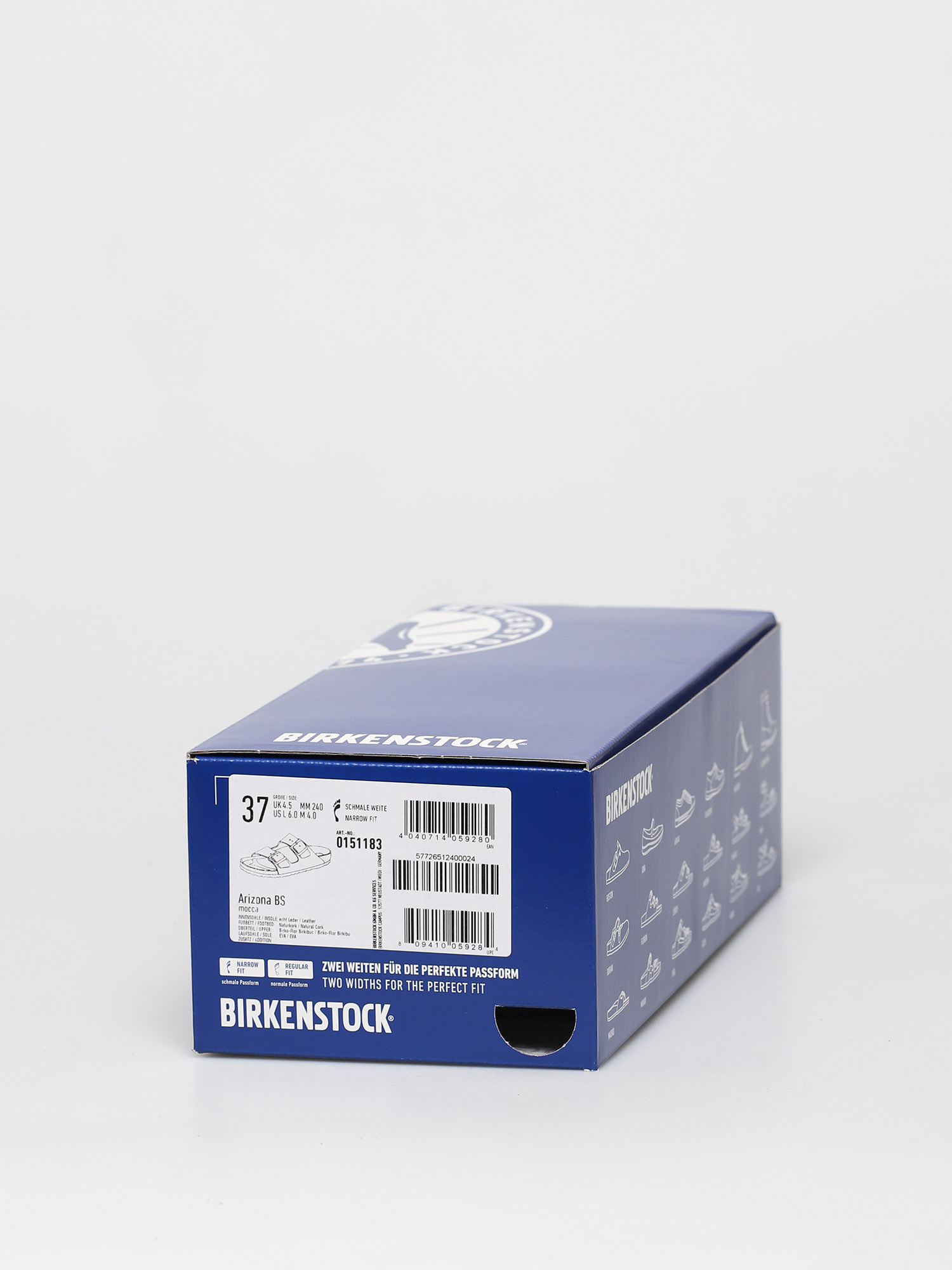 Сандалі Birkenstock Arizona Narrow (nubuck mocha)