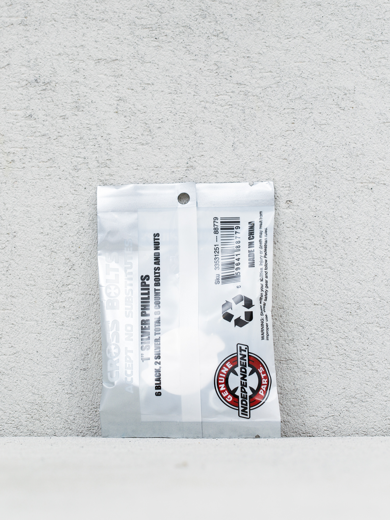 Болти Independent Silver Philips (black/silver)