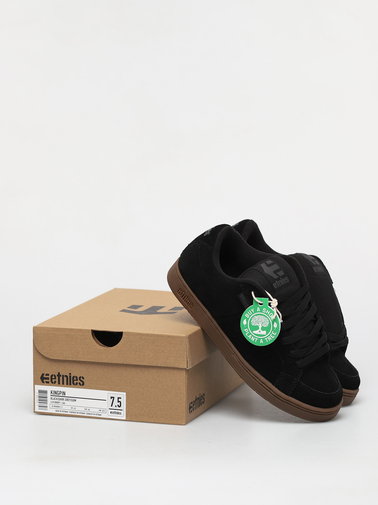 Взуття Etnies Kingpin (black/dark grey/gum)