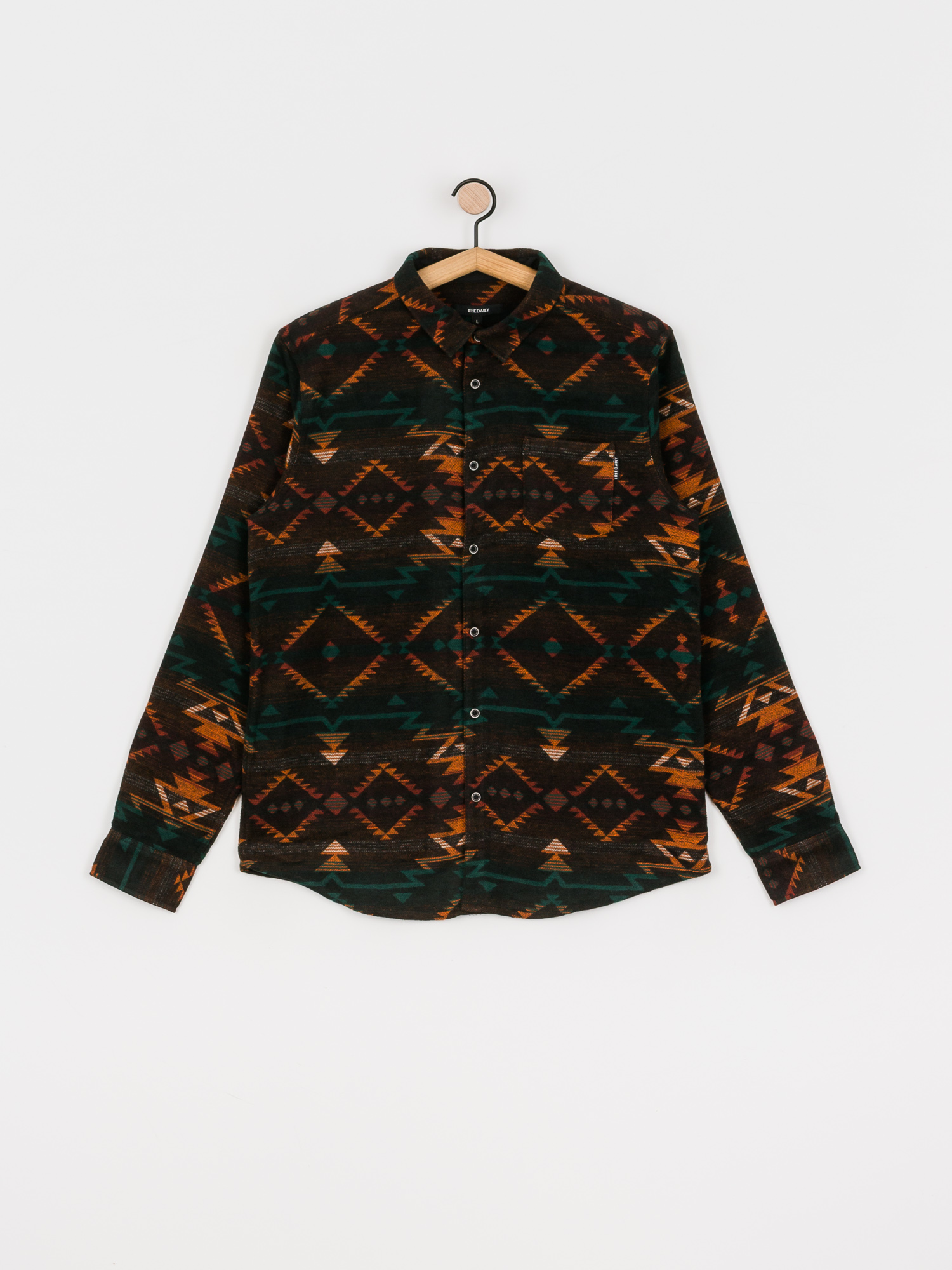 Сорочка Iriedaily Santania (petrol red)