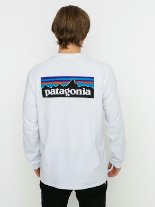 Лонгслів Patagonia P 6 Logo Responsibili (white)