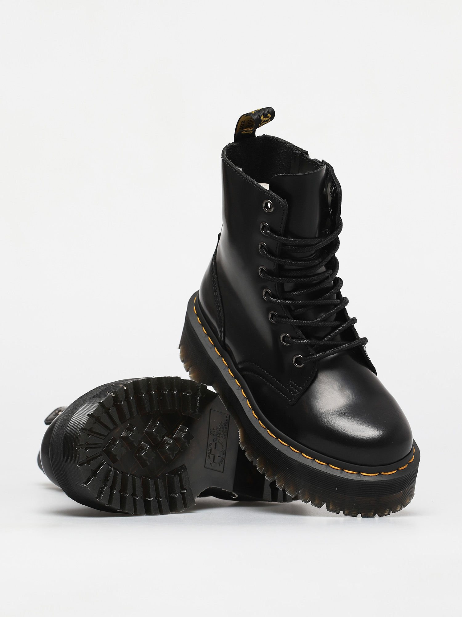 Взуття Dr. Martens Jadon - чорний (polished smooth black)