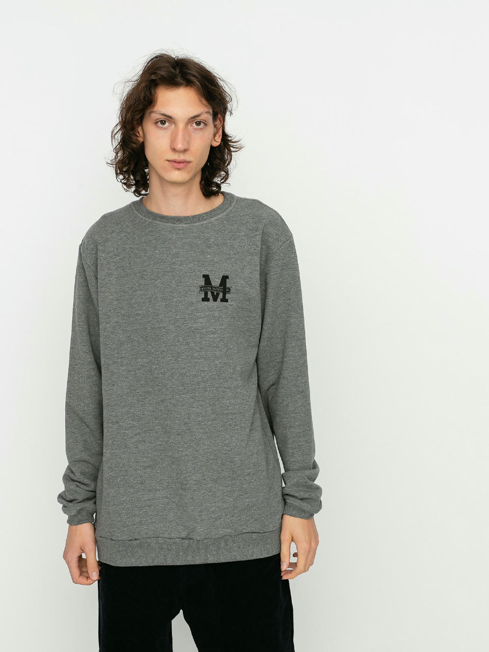 Світшот Malita Logo (heather grey)