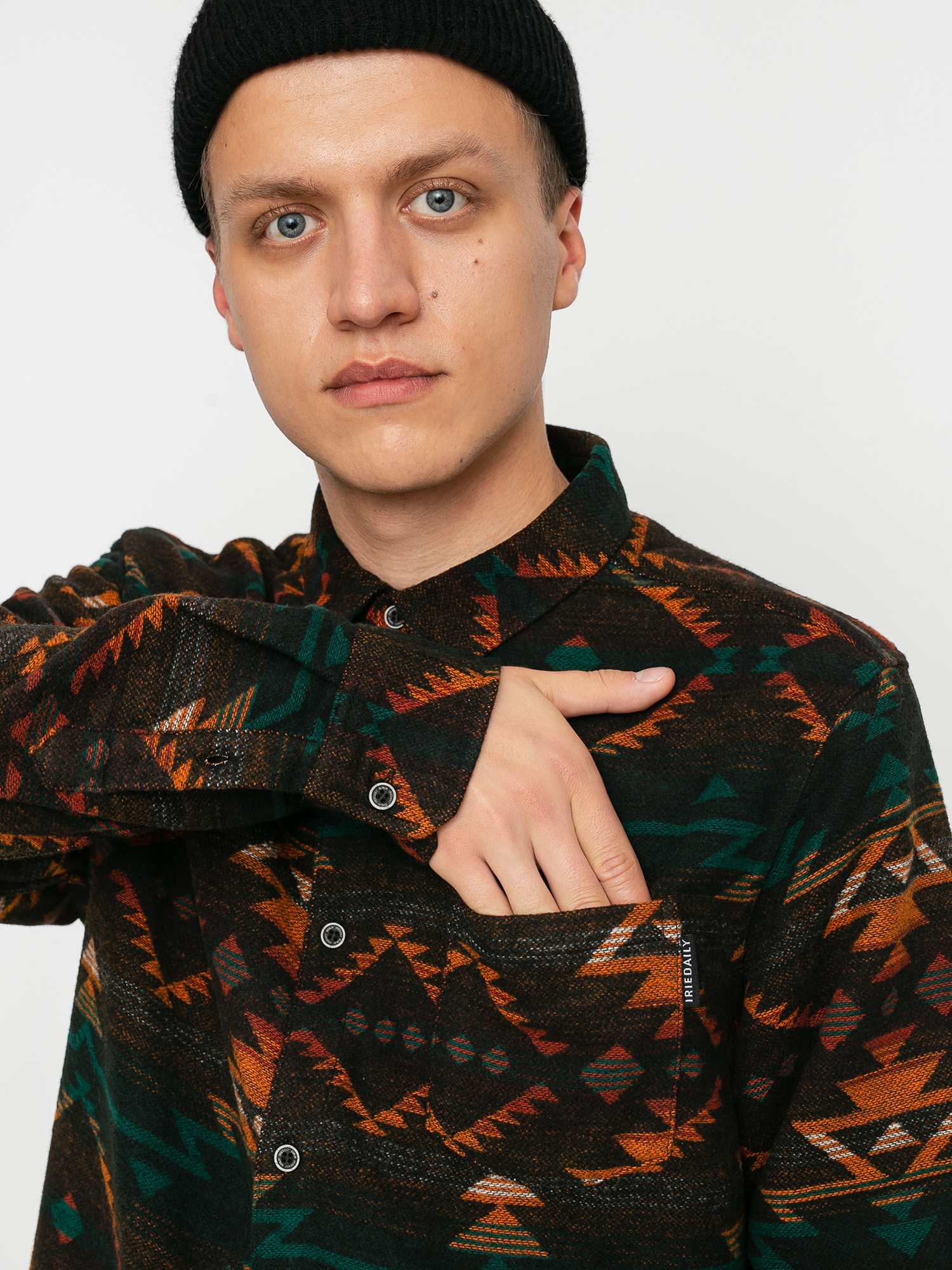 Сорочка Iriedaily Santania (petrol red)