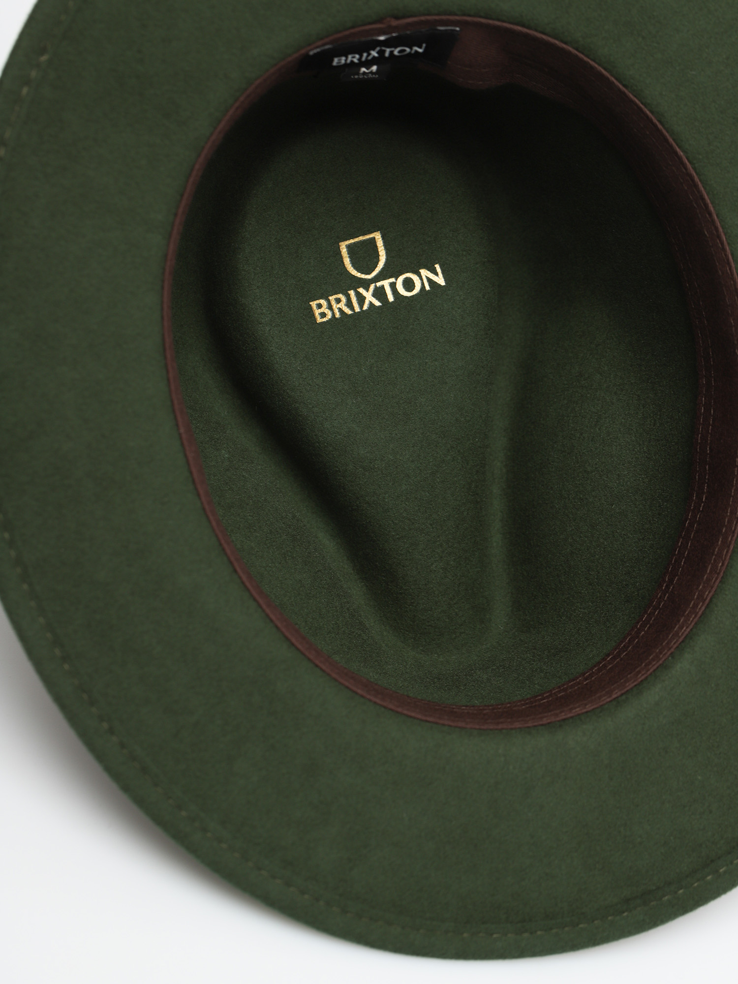 Капелюх Brixton Messer Fedora (moss)