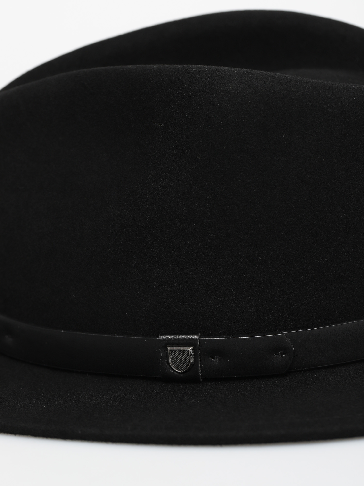 Капелюх Brixton Messer Fedora (black/black)
