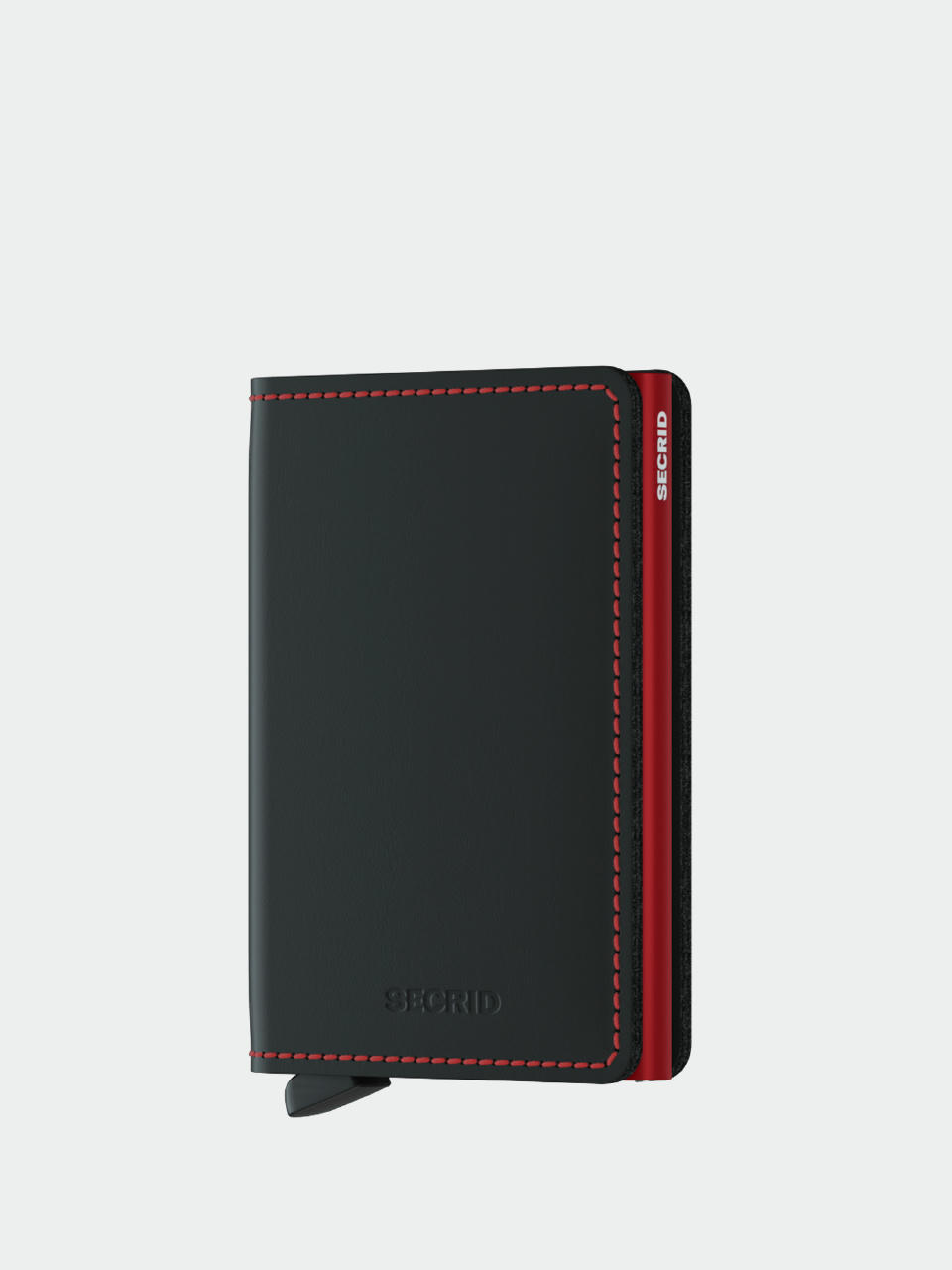 Гаманець Secrid Slimwallet (matte black/red)