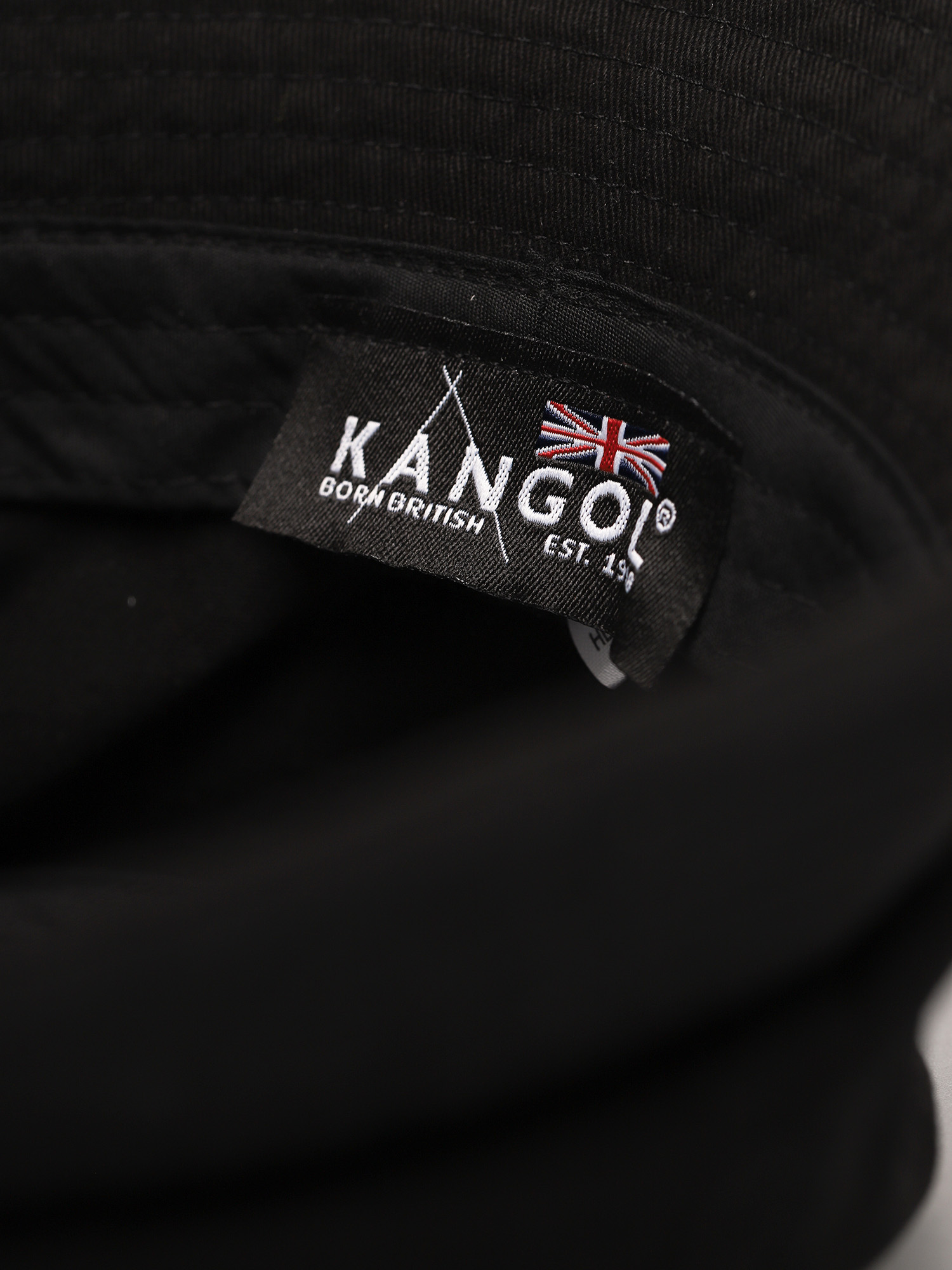 Капелюх Kangol Washed Bucket (black)