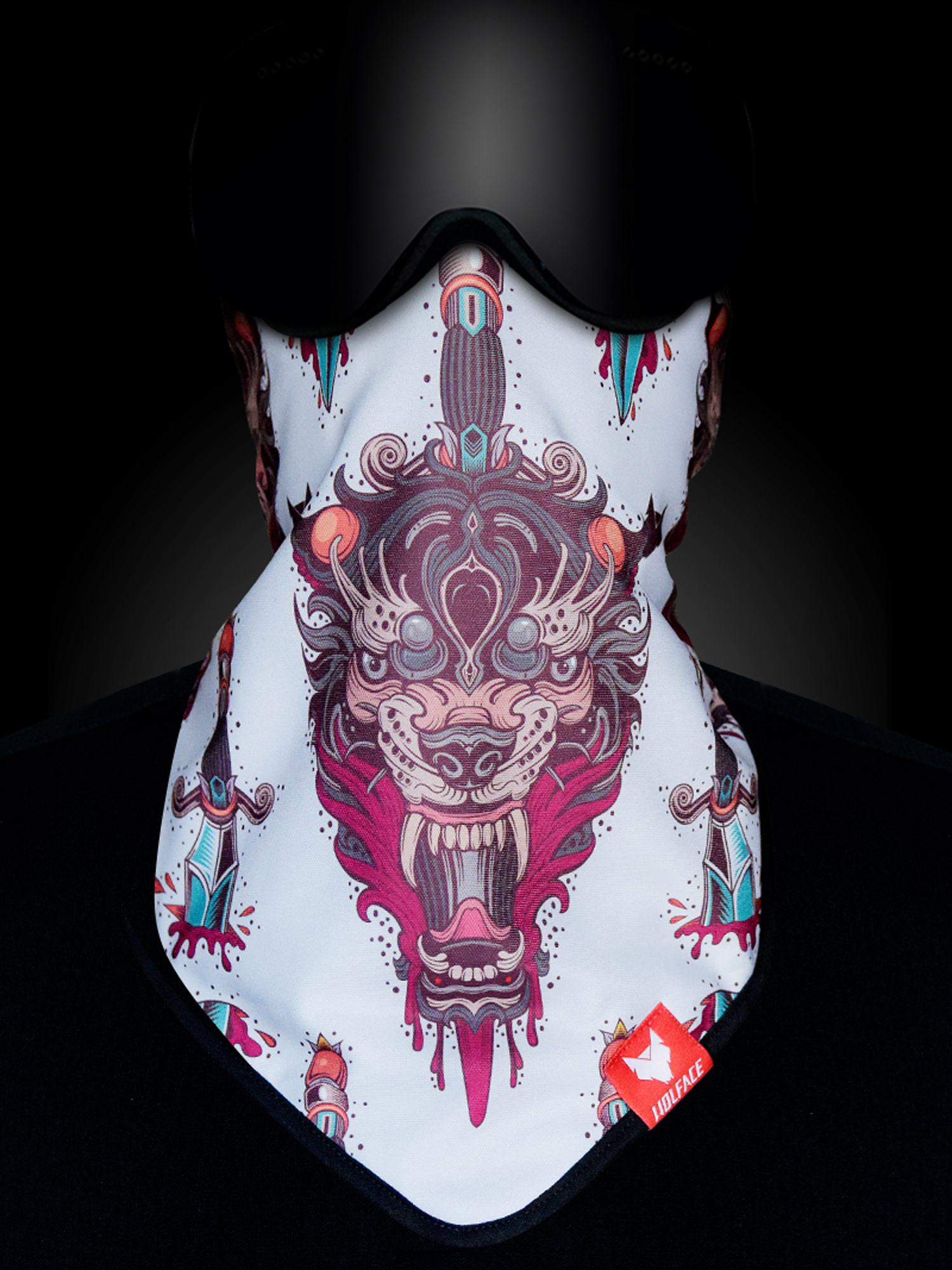 Бандана Wolface Okami (white)