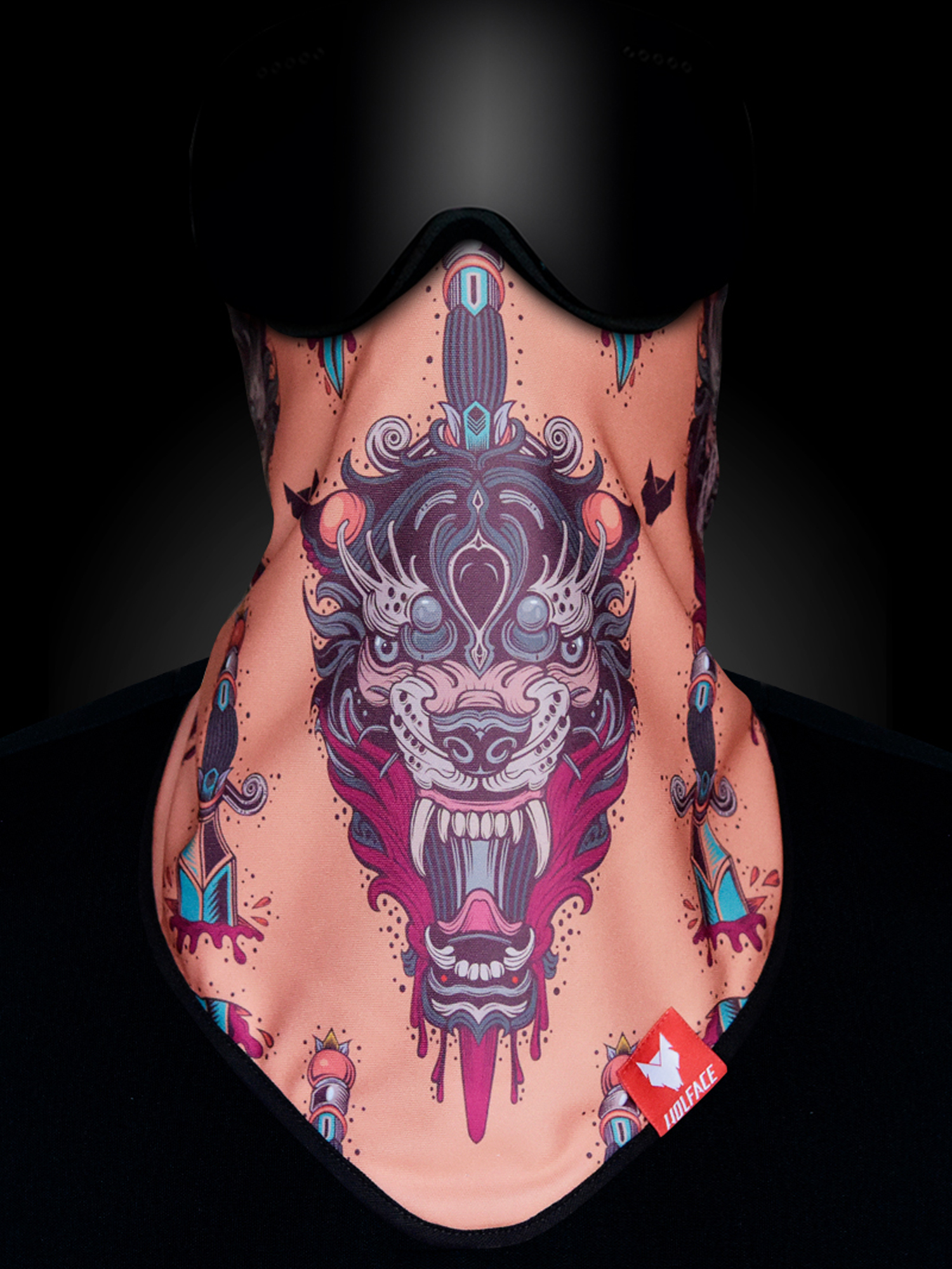 Бандана Wolface Okami (orange)