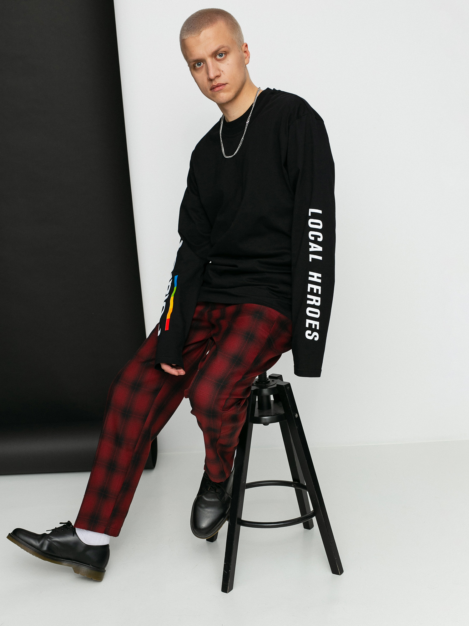 Лонгслів Local Heroes X Polaroid Classic (black)