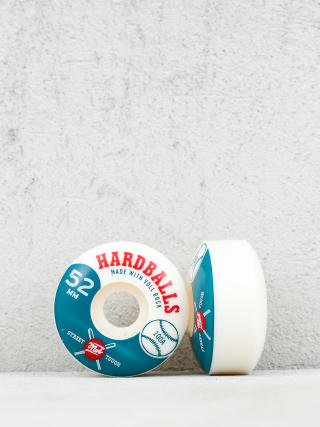 Колеса Mob Skateboards Hardballs (white/teal)