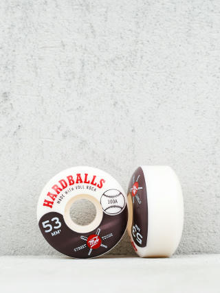 Колеса Mob Skateboards Hardballs (white/black)
