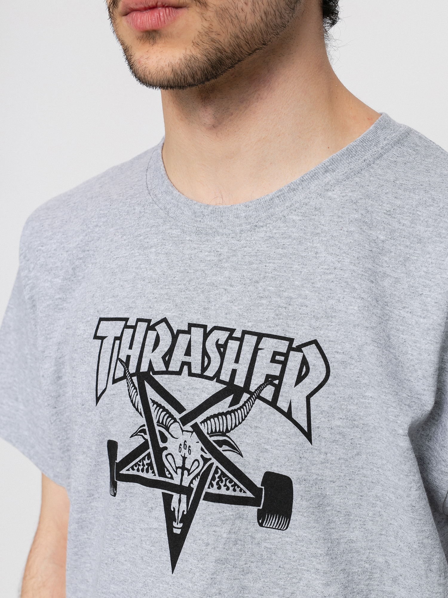 Футболка Thrasher Skategoat (grey)