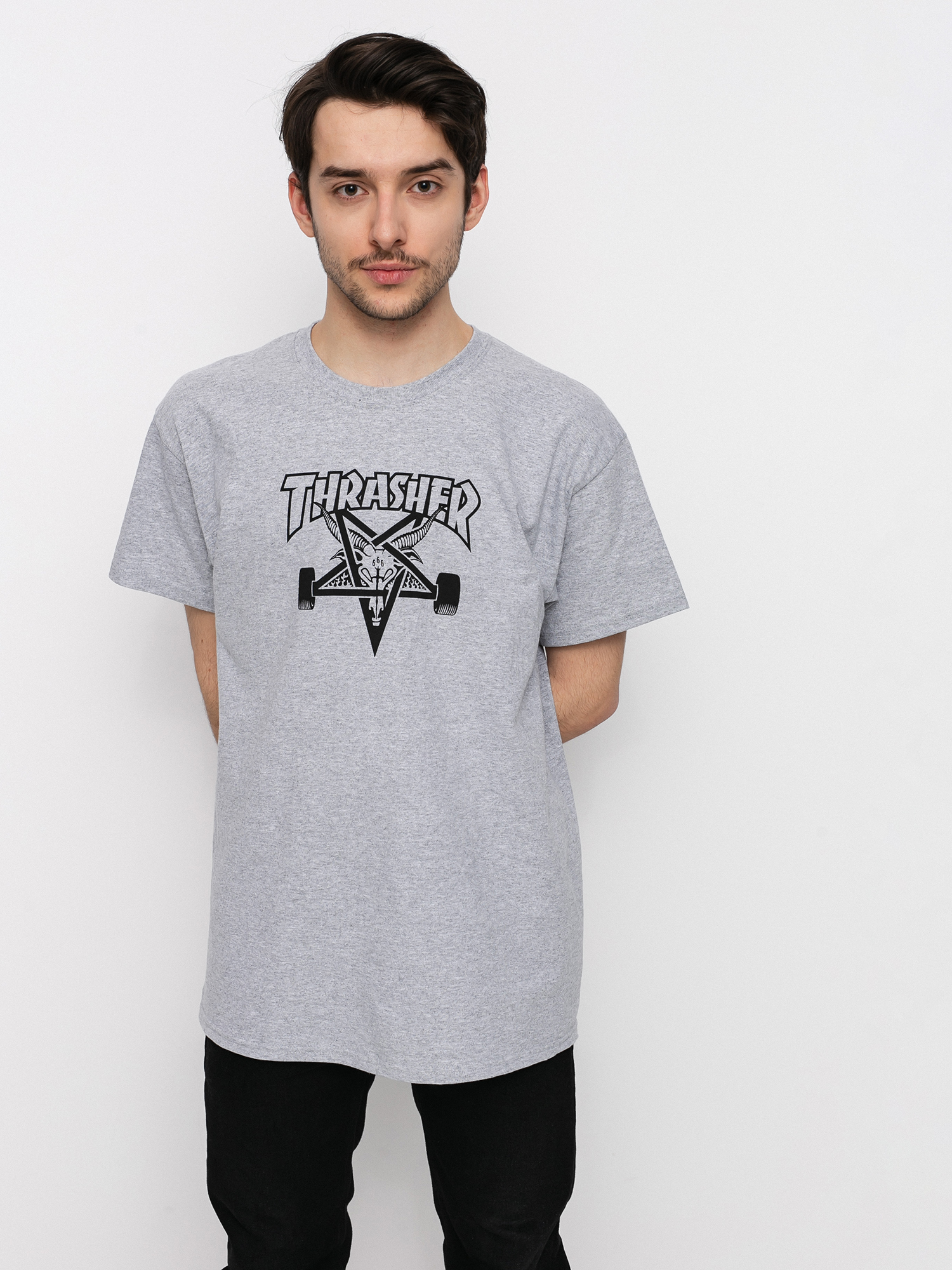 Футболка Thrasher Skategoat (grey)