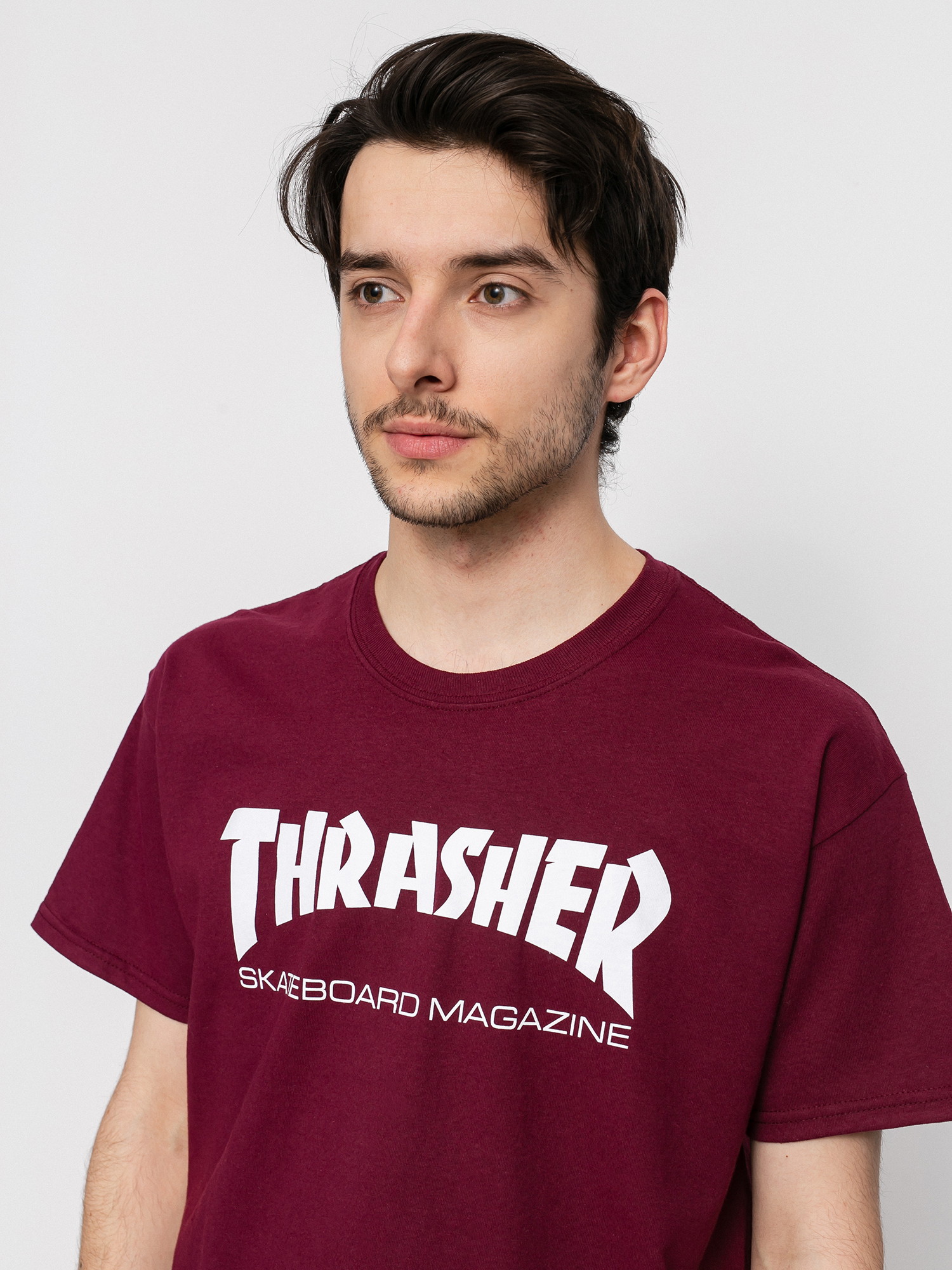 Футболка Thrasher Skate Mag (maroon)