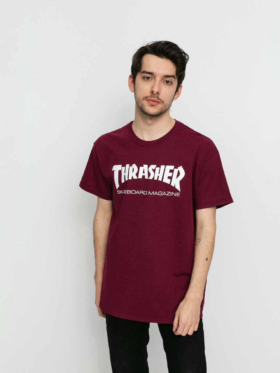 Футболка Thrasher Skate Mag (maroon)