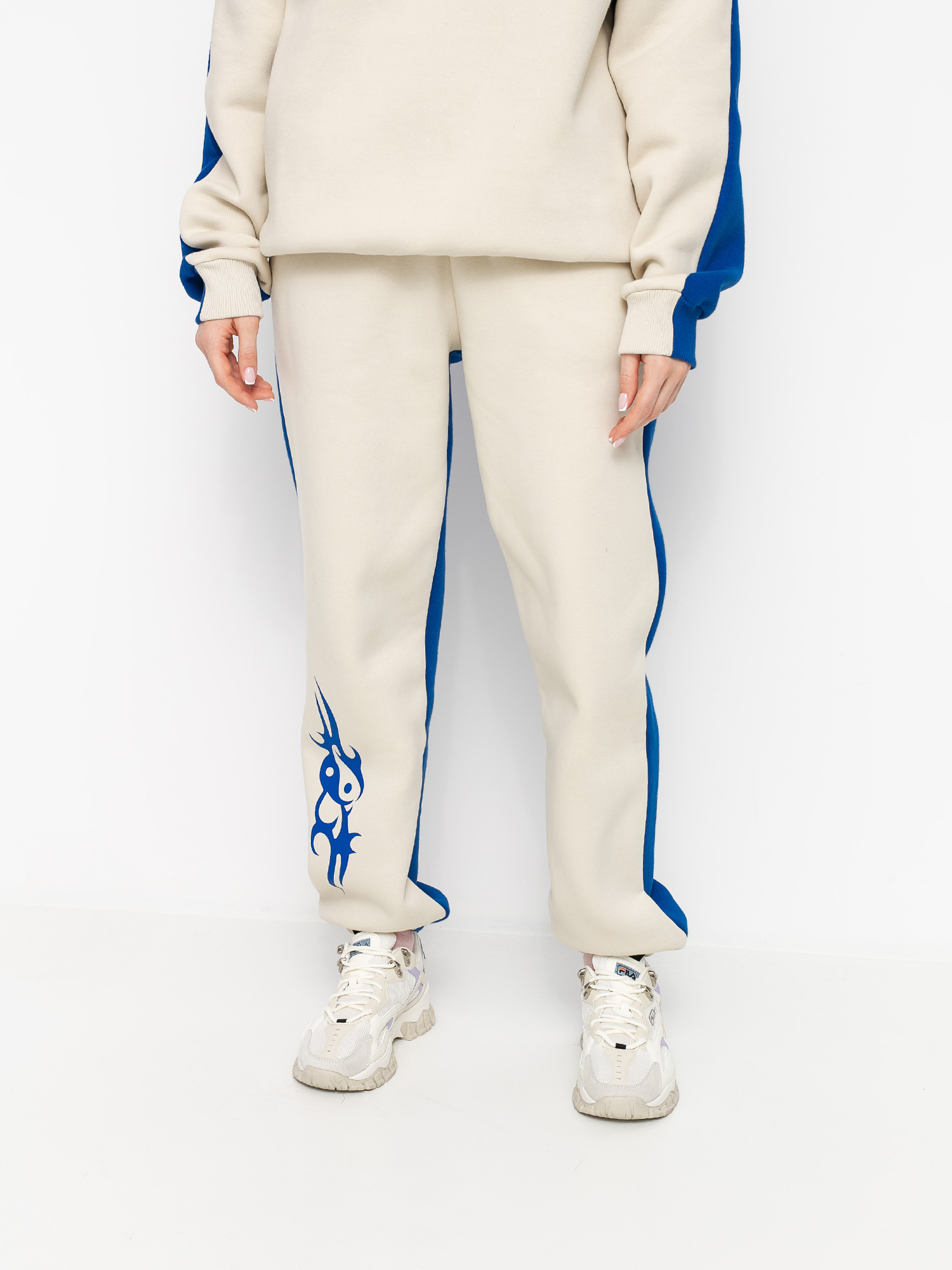Штани Local Heroes Lh Tribal Wmn (beige/blue)