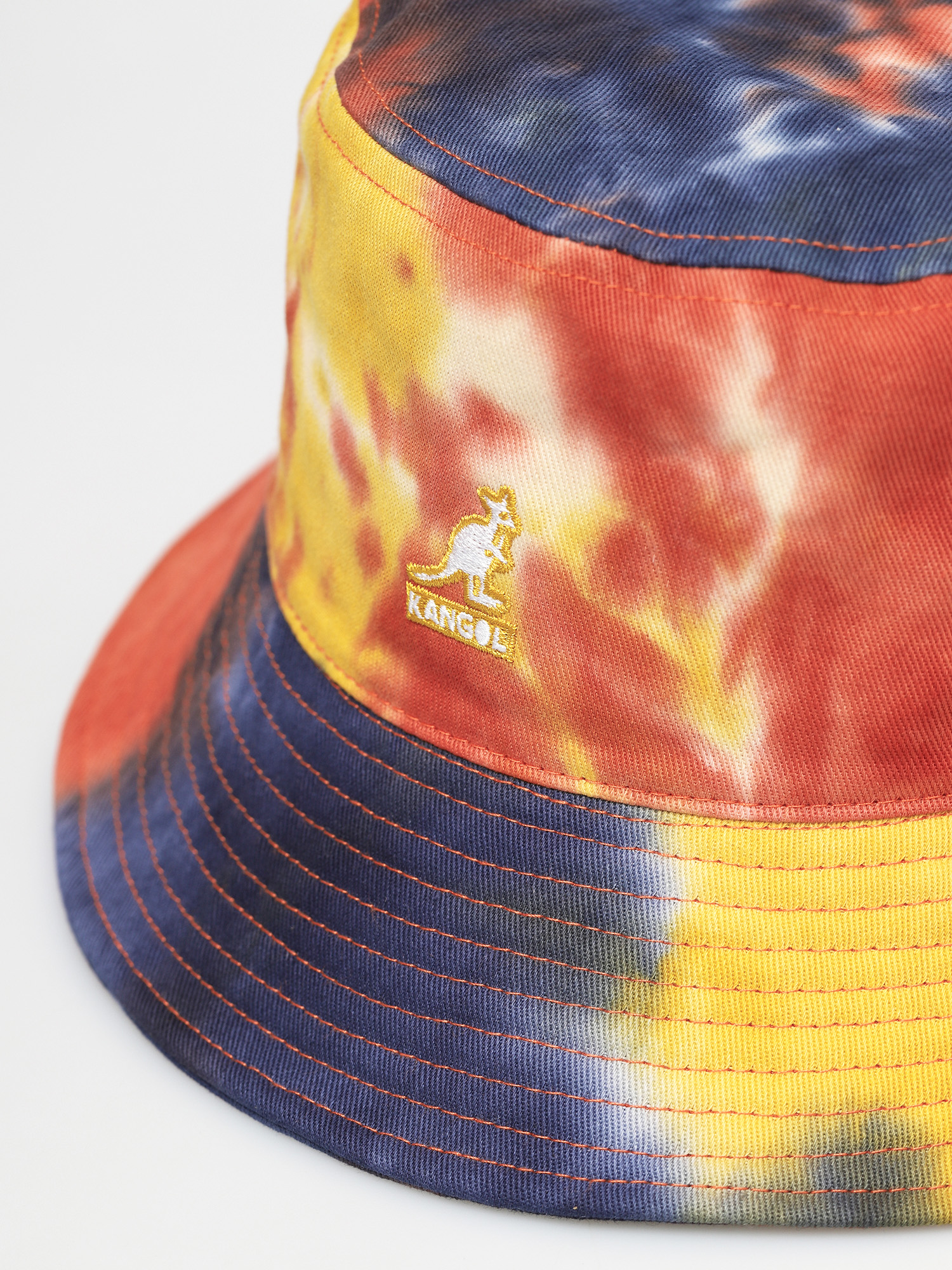Капелюх Kangol Tie Dye Bucket (golden palm)