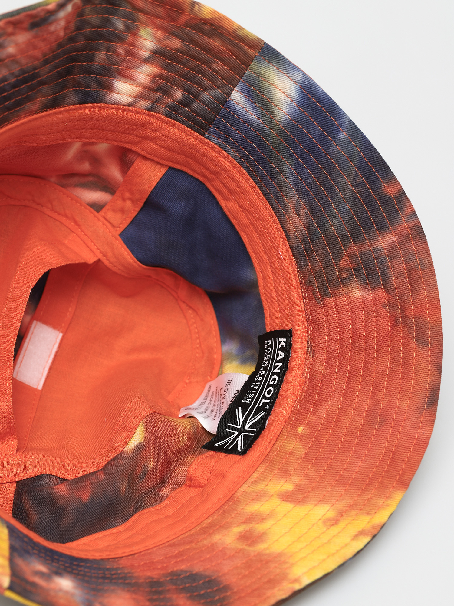 Капелюх Kangol Tie Dye Bucket (golden palm)