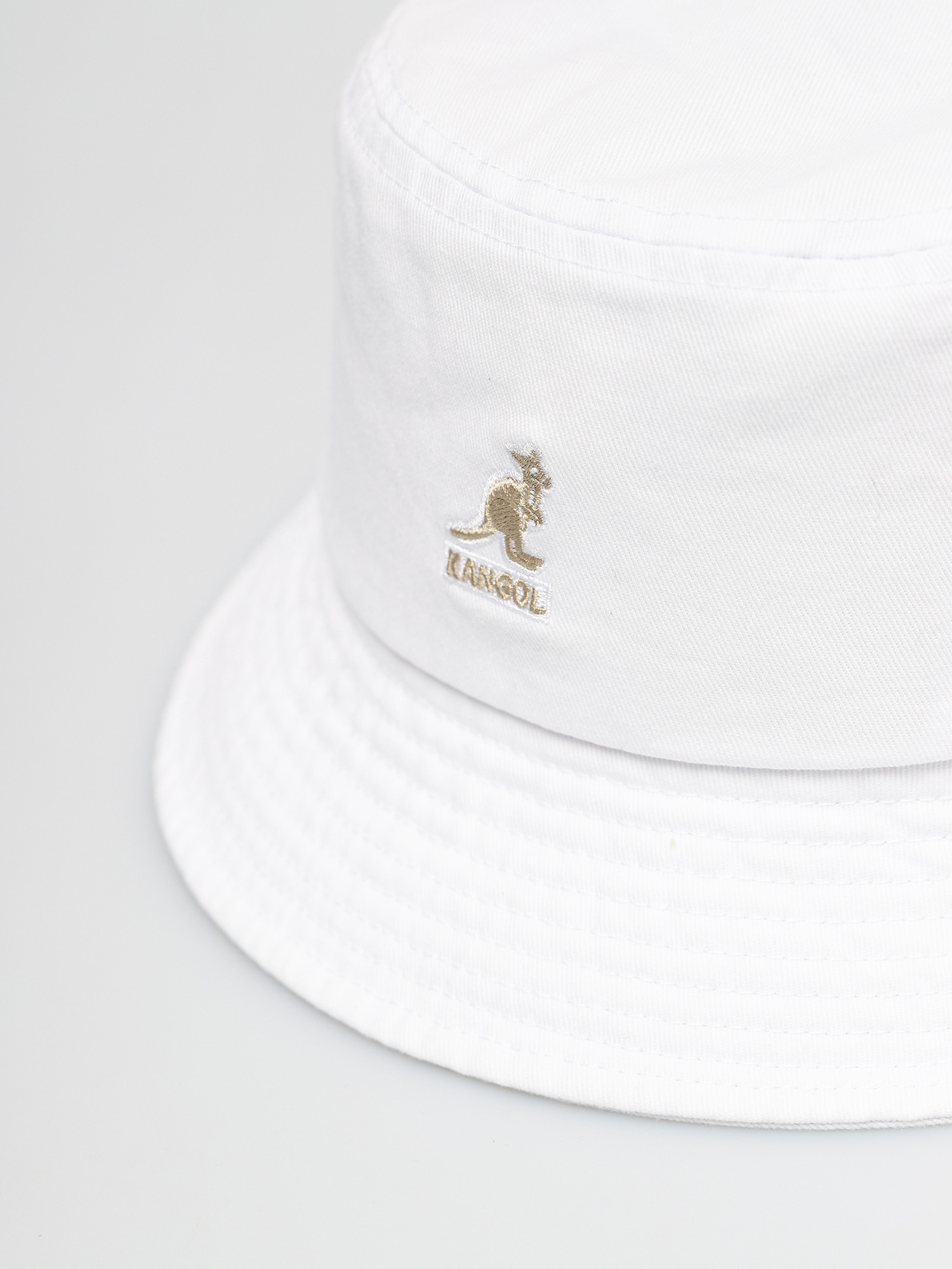 Капелюх Kangol Washed Bucket (white)