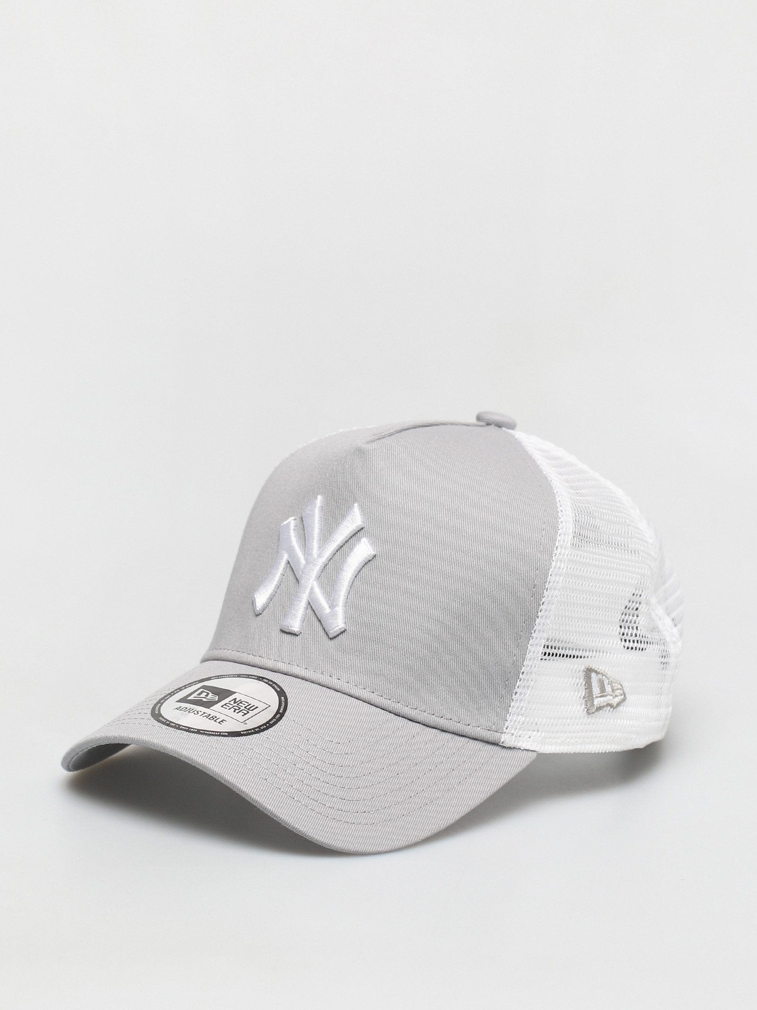 u041au0435u043fu043au0430 New Era Clean Trucker New York Yankees ZD (grey)