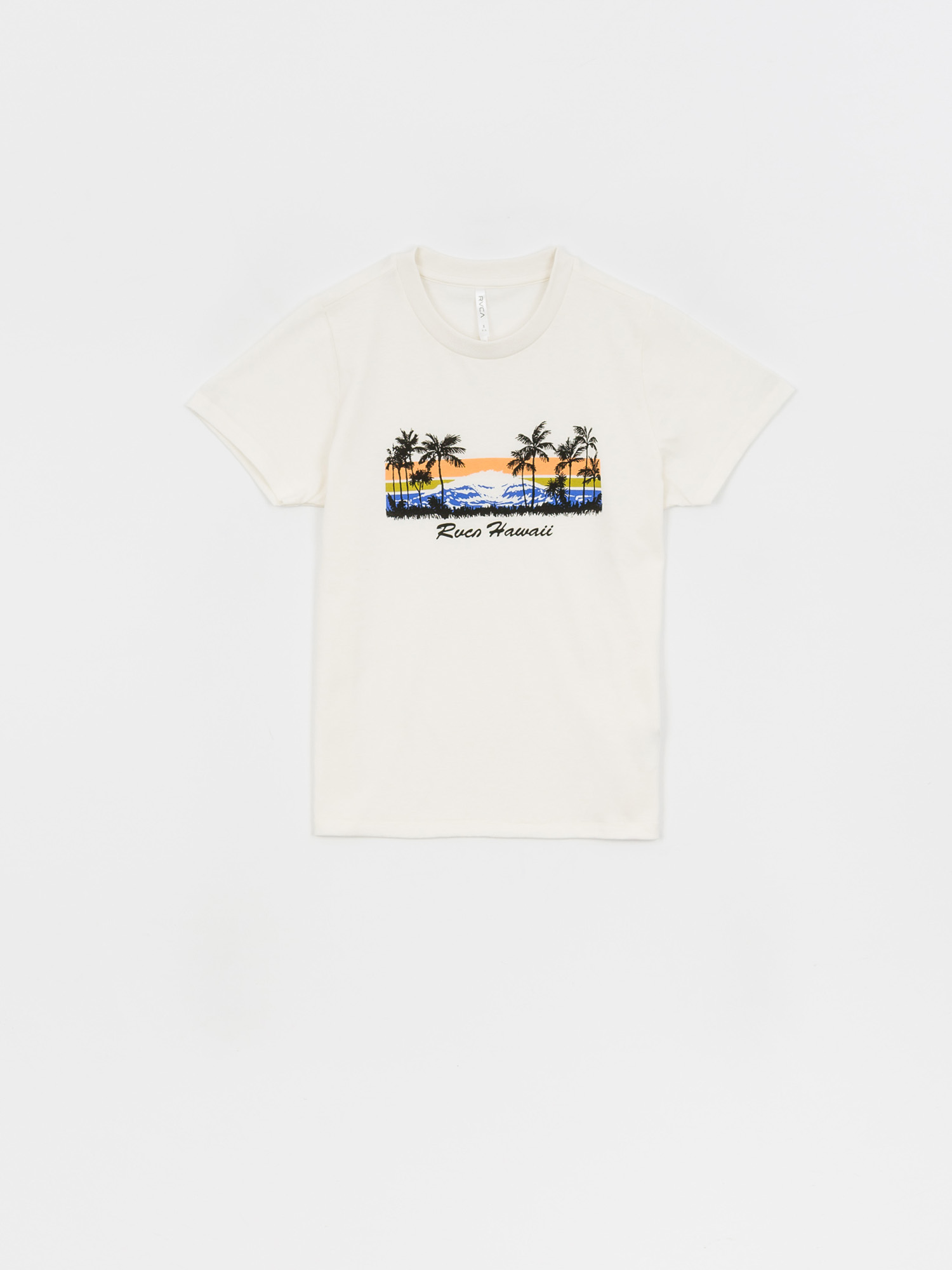 Футболка RVCA Rvca Hawaii Wmn (vintage white)