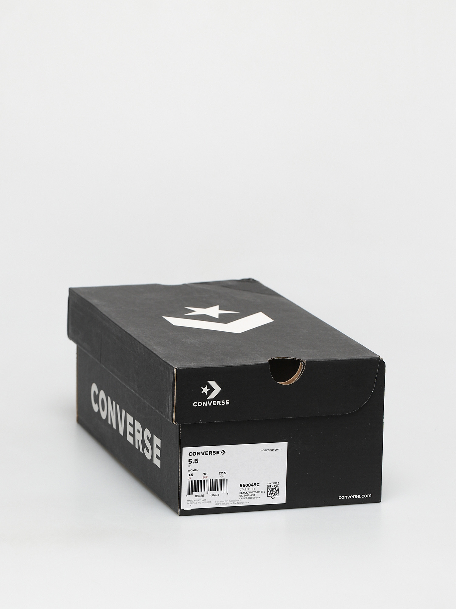 Взуття Converse Chuck Taylor All Star Lift Hi Wmn (black)