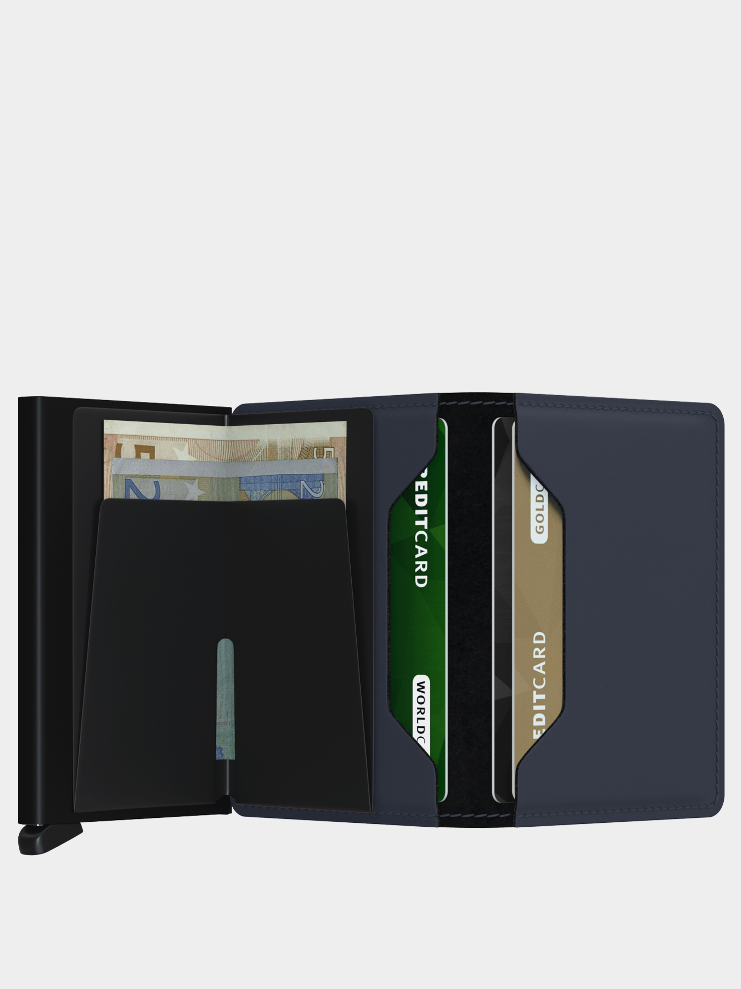 Гаманець Secrid Slimwallet (matte night blue)