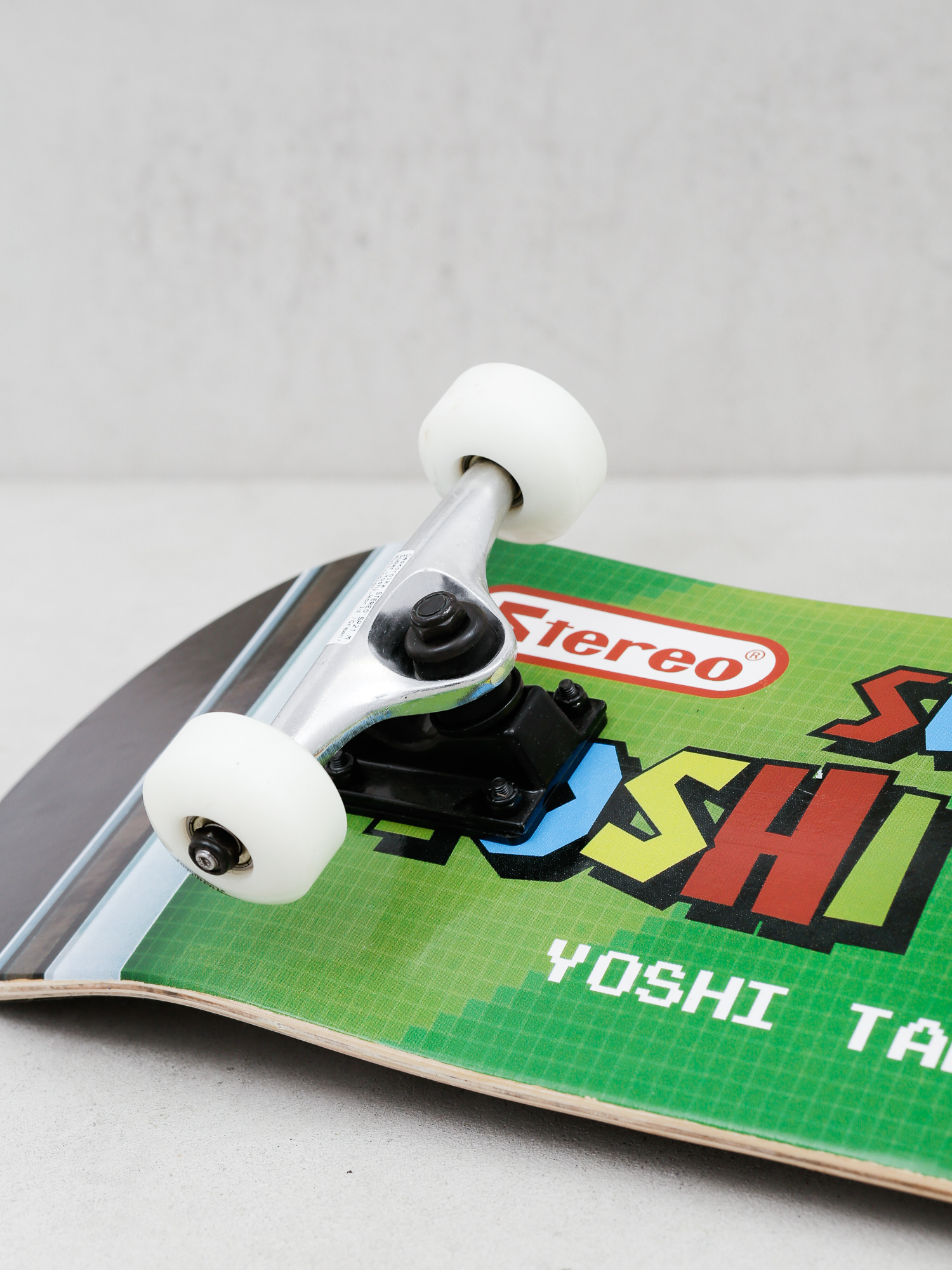 Скейтборд Stereo Super Yoshi World (green/multicolor)