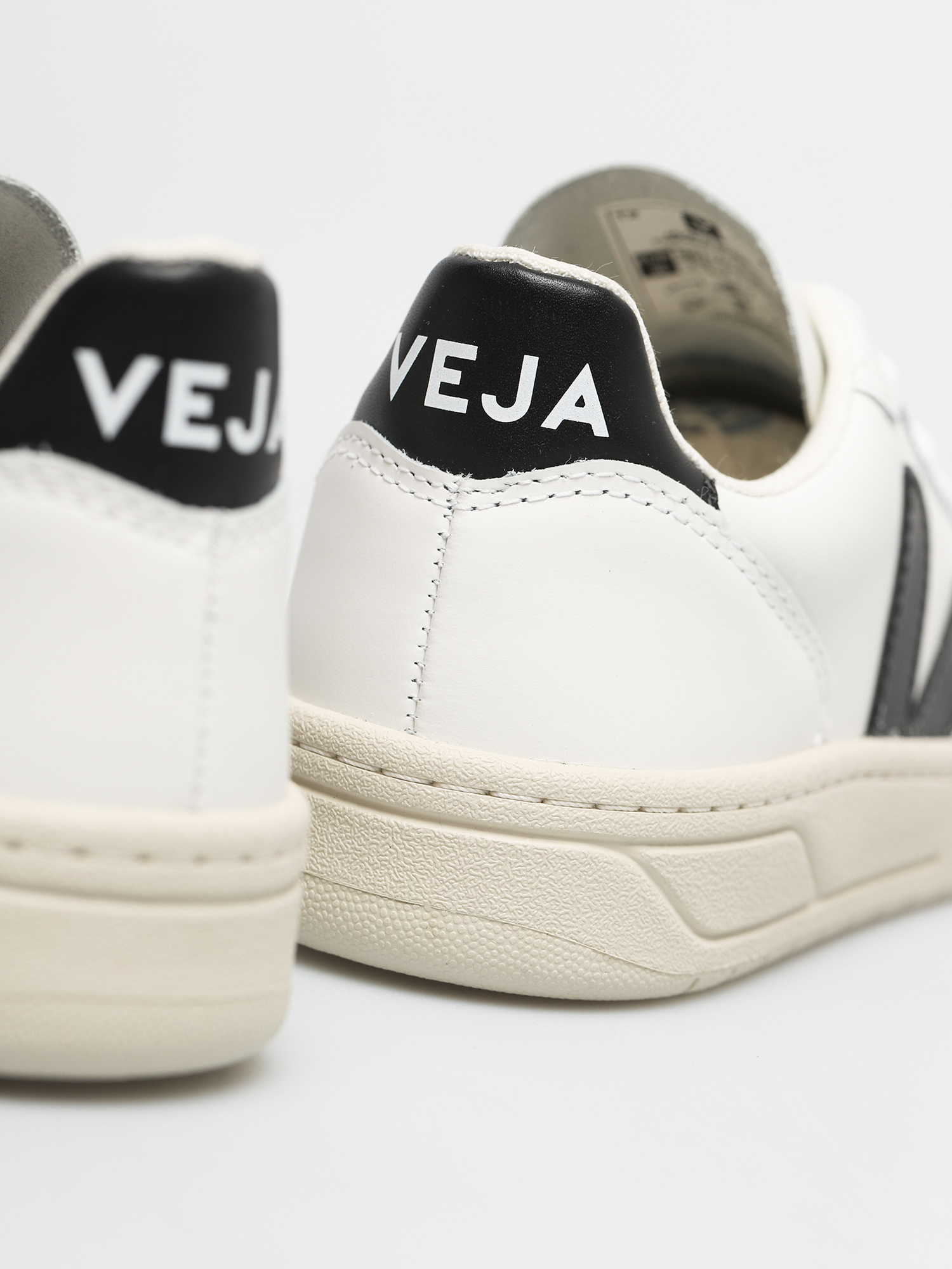 Взуття Veja V-10 Wmn (leather extra white black)