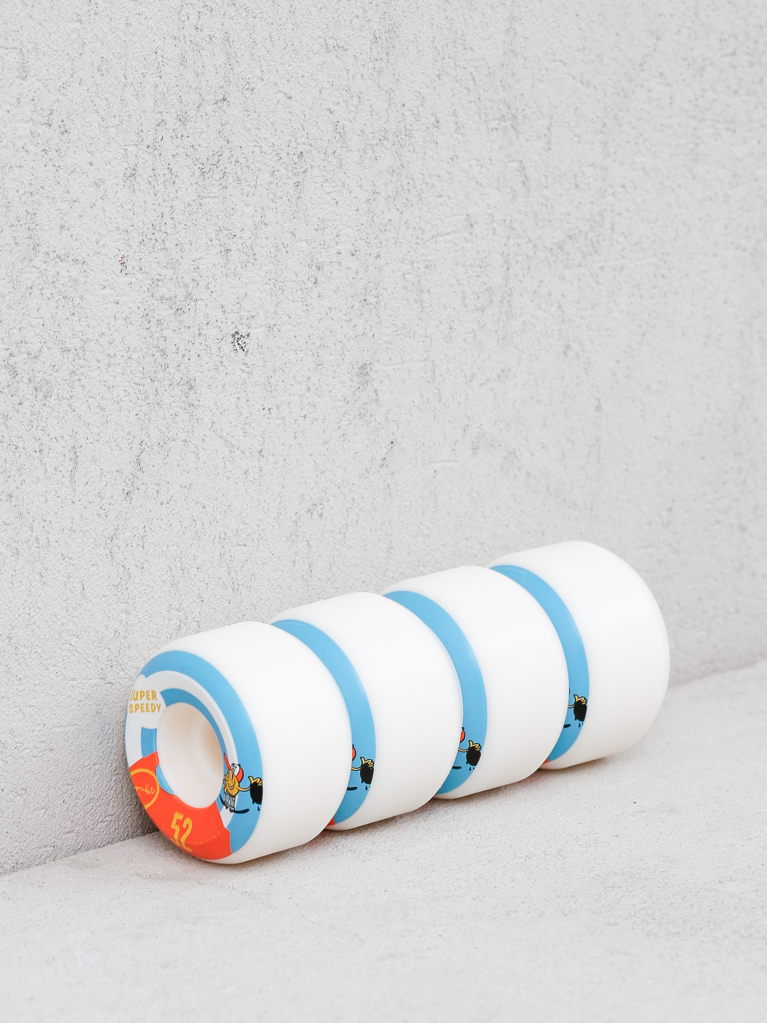 Колеса Chocolate Hecox Essentail Conical (white/blue)